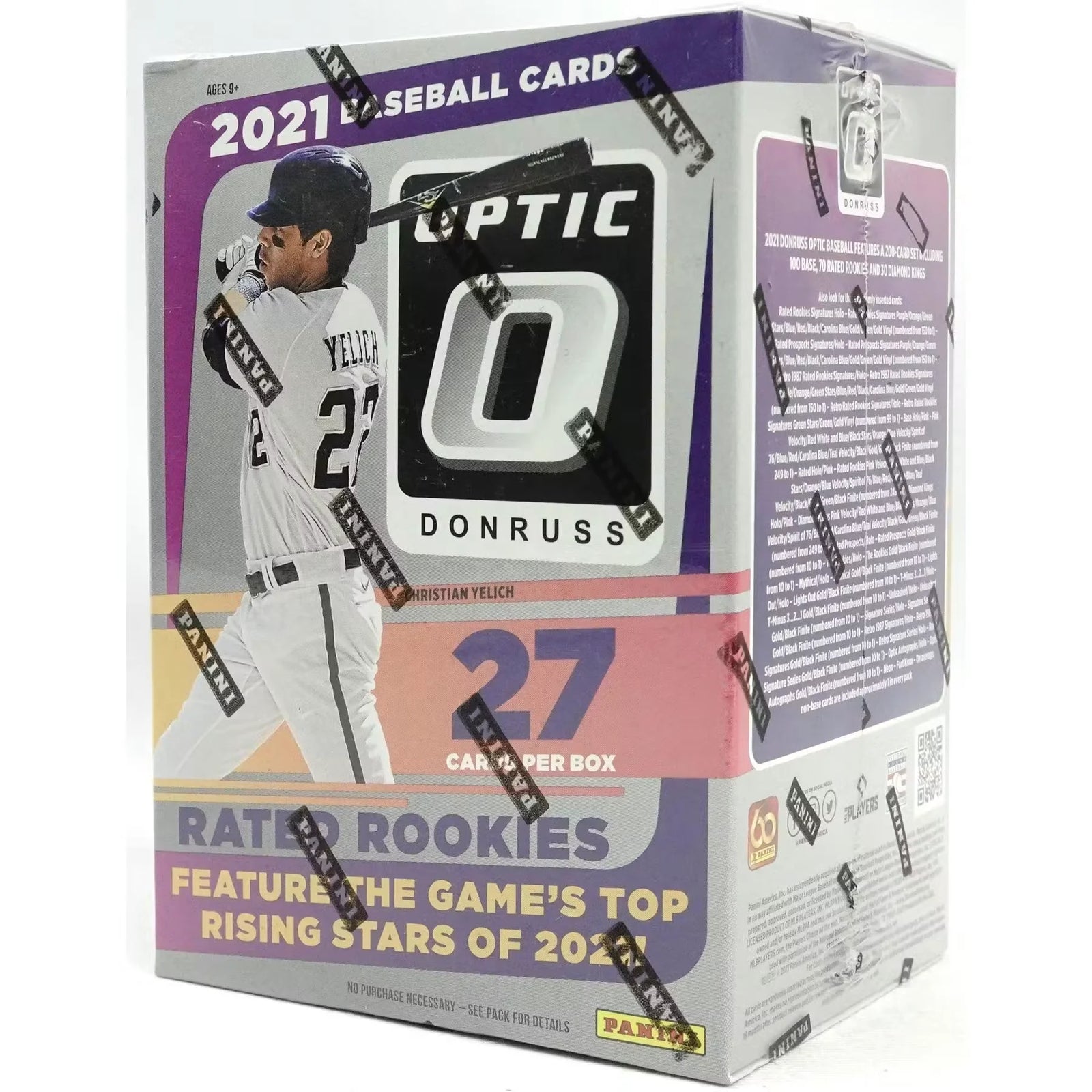 2021 Panini Donruss Optic Baseball Blaster Box | Pink Parallels (Ships Sealed Only)
