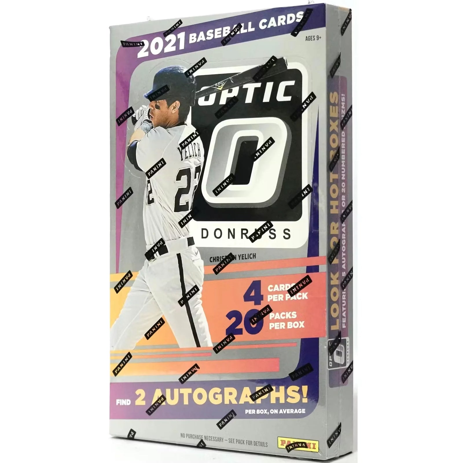 2021 Panini Donruss Optic Baseball Hobby Box | Two Autos Per Box (Ships Sealed Only)