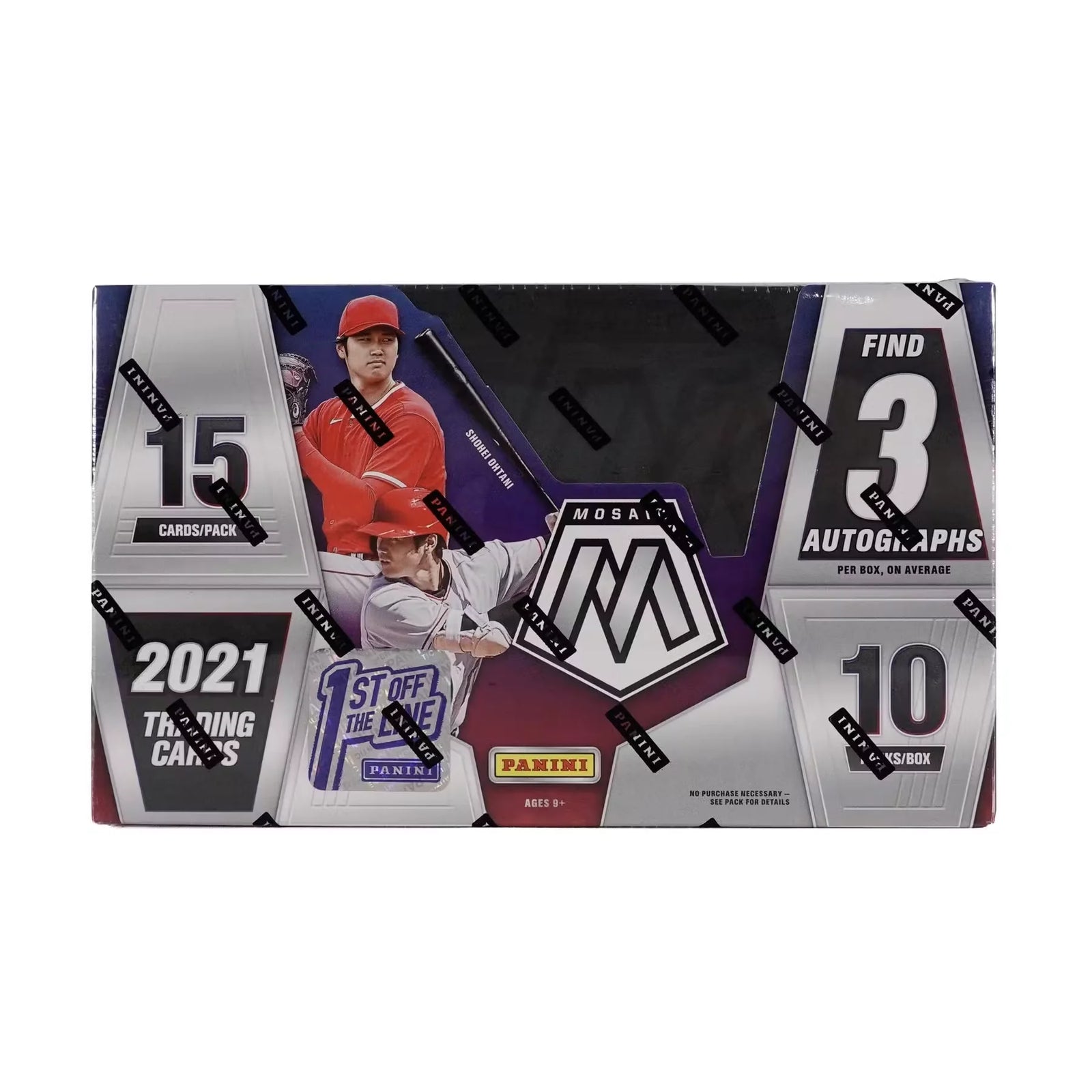 2021 Panini Mosaic Baseball 1st Off The Line FOTL Hobby Box (Ships Sealed Only)