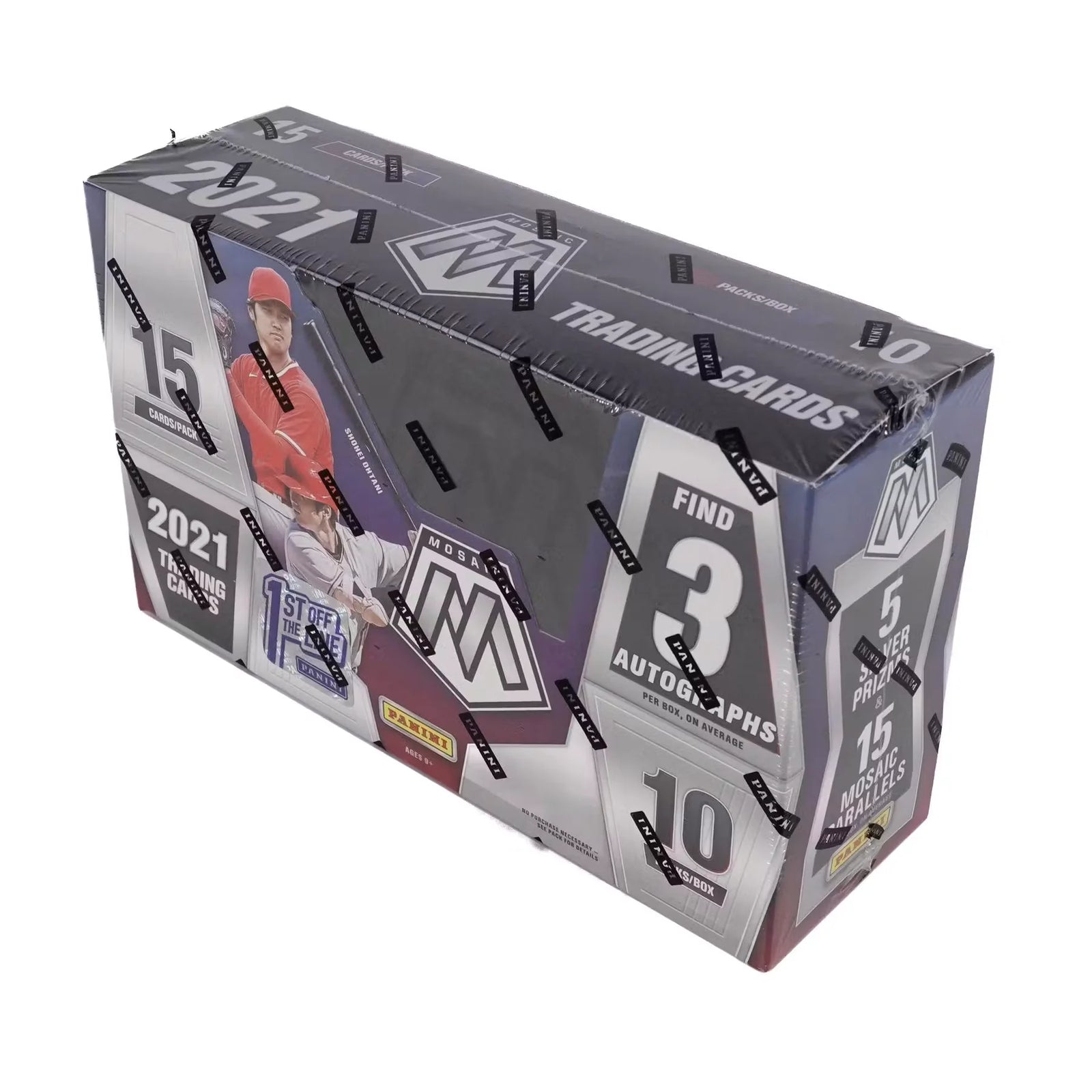 2021 Panini Mosaic Baseball 1st Off The Line FOTL Hobby Box (Ships Sealed Only)