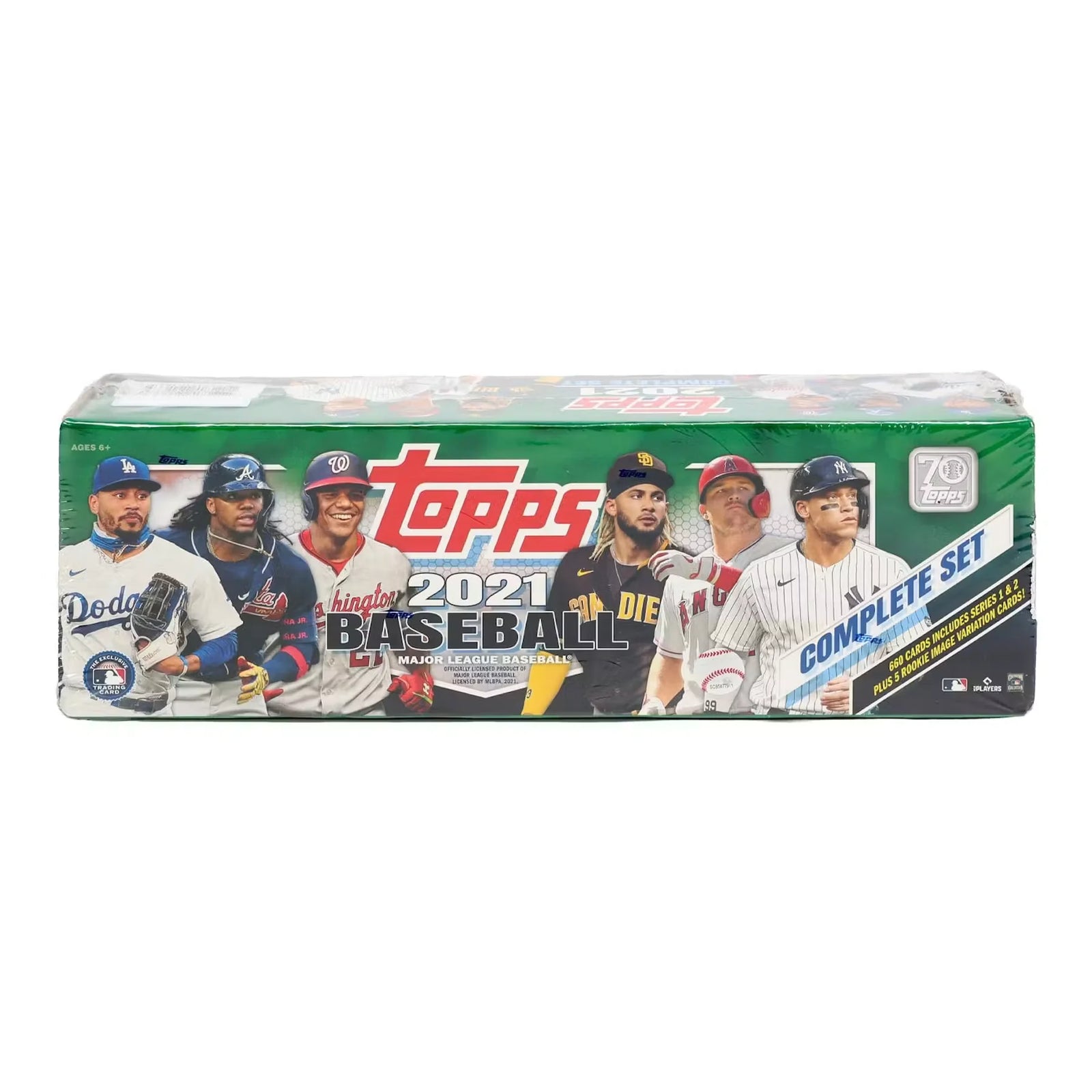 2021 Topps Factory Retail Set Baseball (Box) (Green) (Ships Sealed Only)