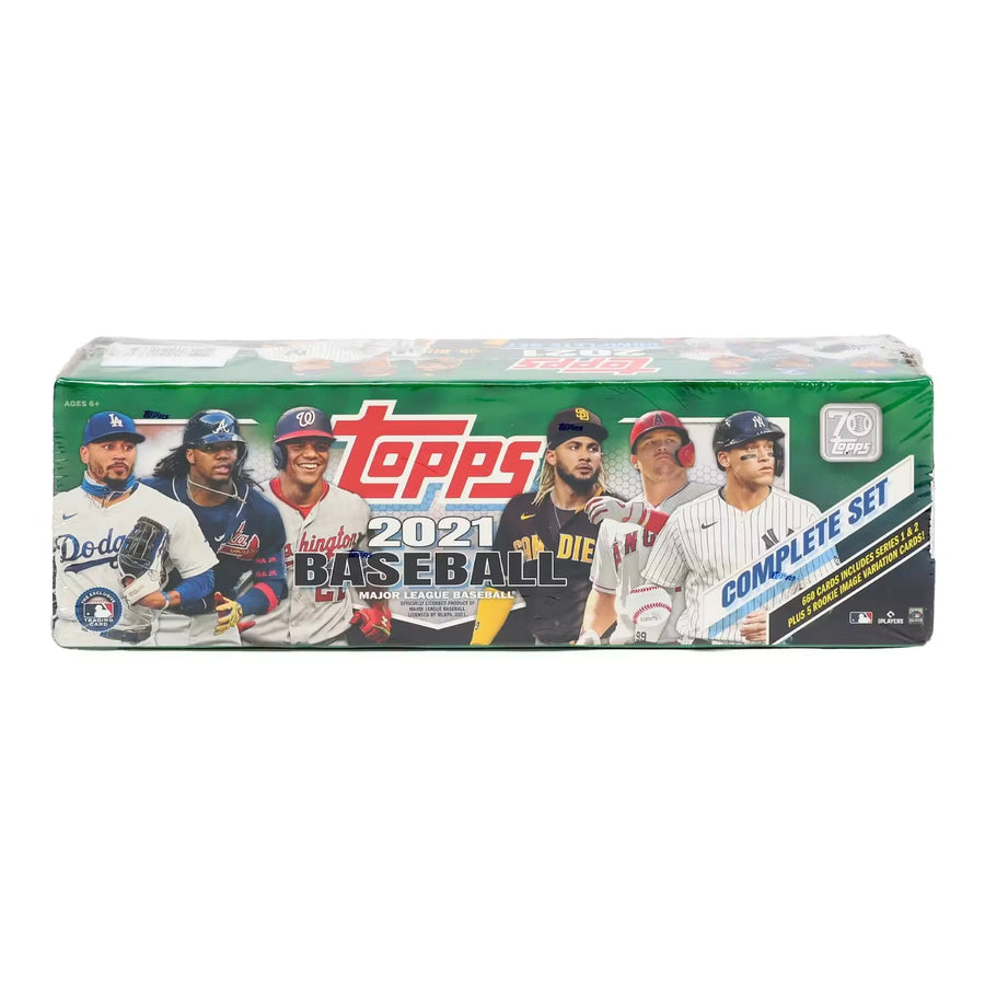 2021 Topps Factory Retail Set Baseball (Box) (Green) (Ships Sealed Only)