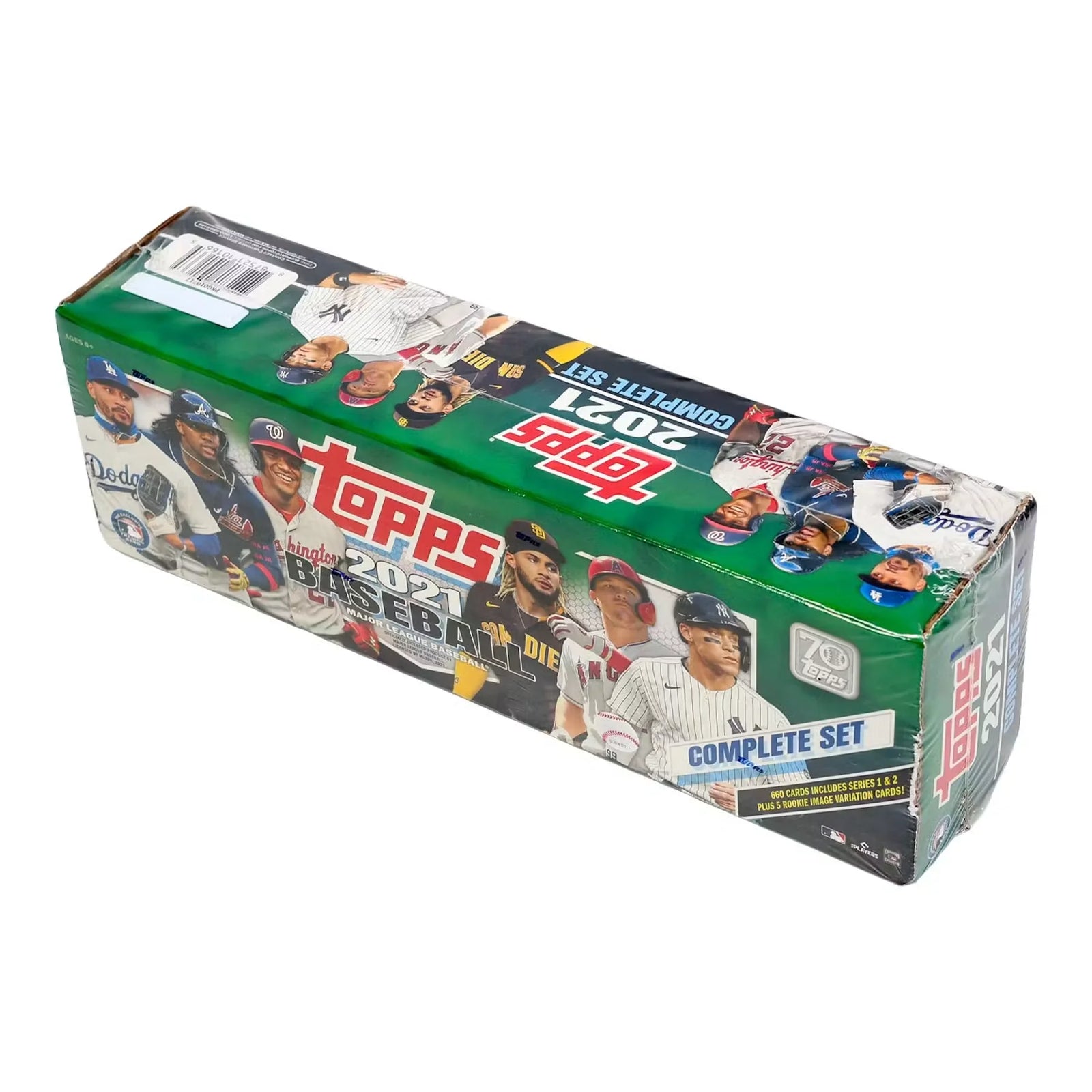 2021 Topps Factory Retail Set Baseball (Box) (Green) (Ships Sealed Only)