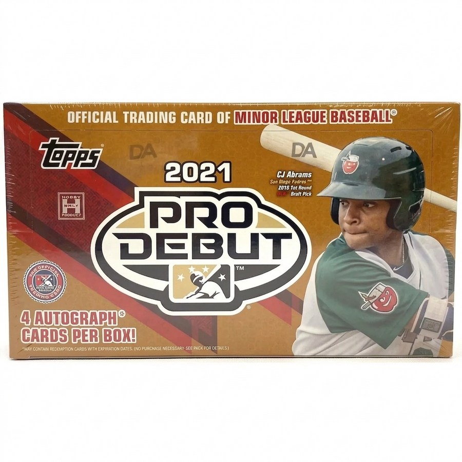 2021 Topps Pro Debut Baseball Hobby Box (Ships Sealed Only) - D