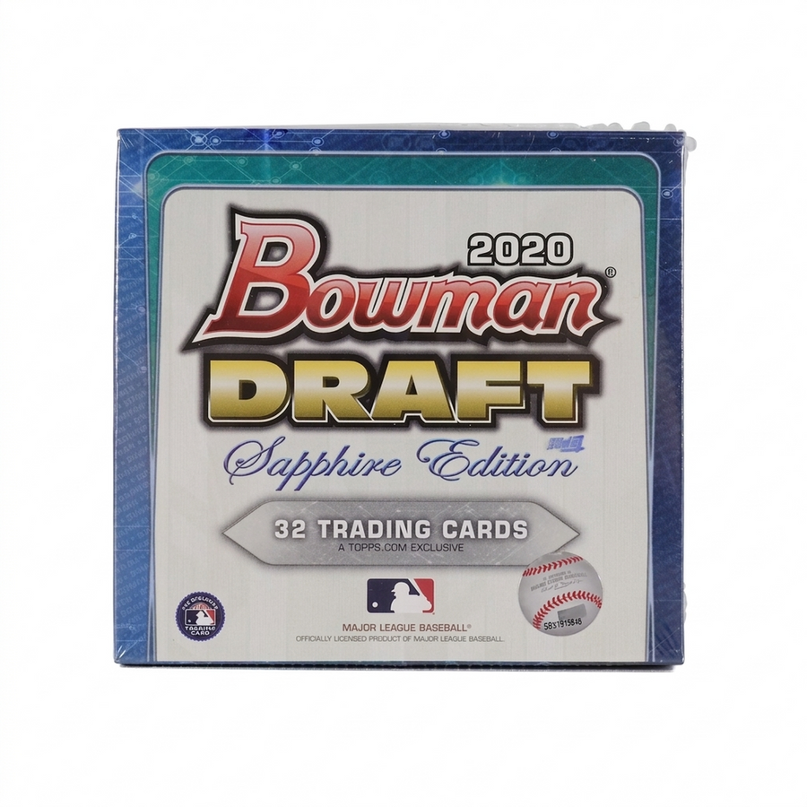 2020 Bowman Draft Sapphire Edition Baseball Hobby Box (Ships Sealed Only)