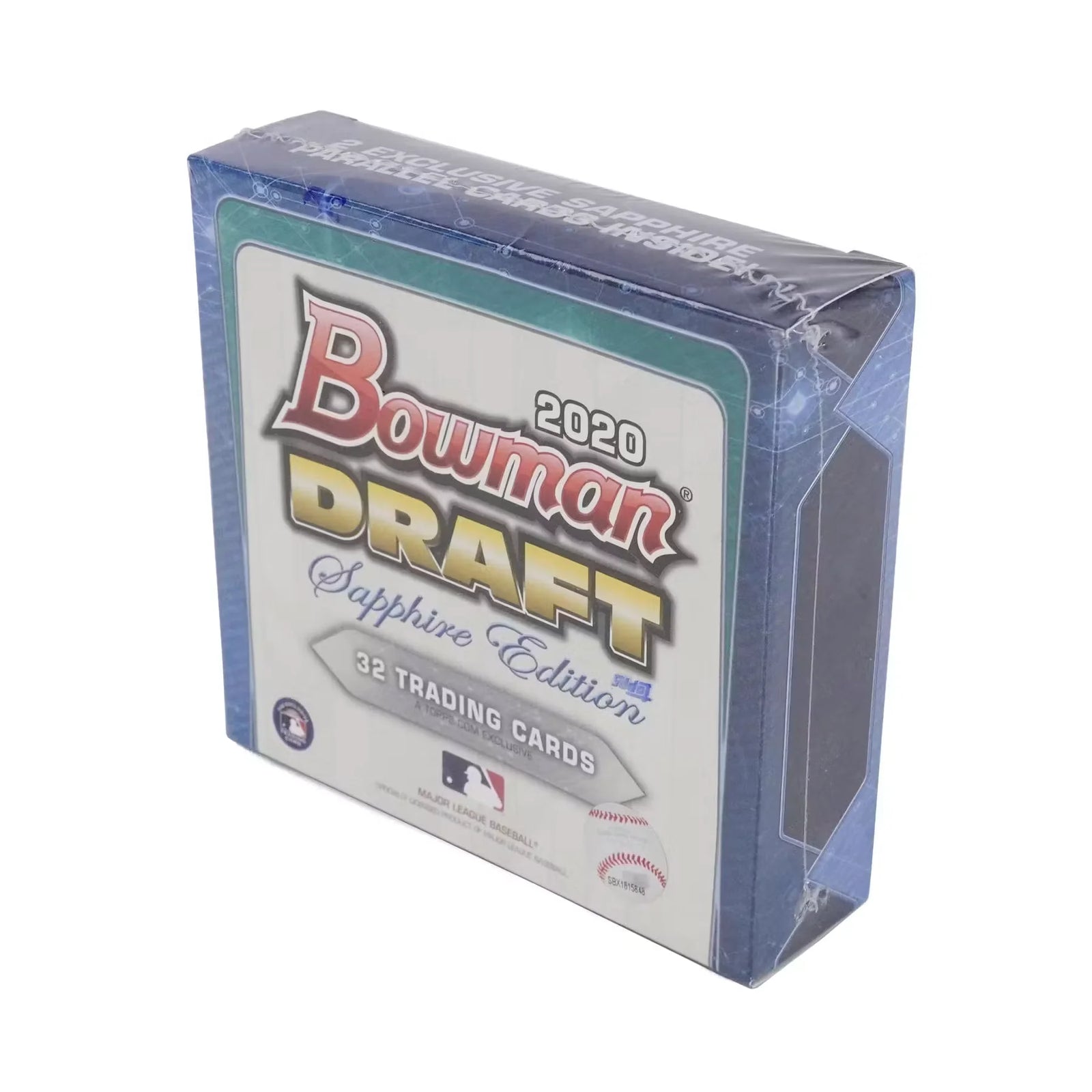 2020 Bowman Draft Sapphire Edition Baseball Hobby Box (Ships Sealed Only)
