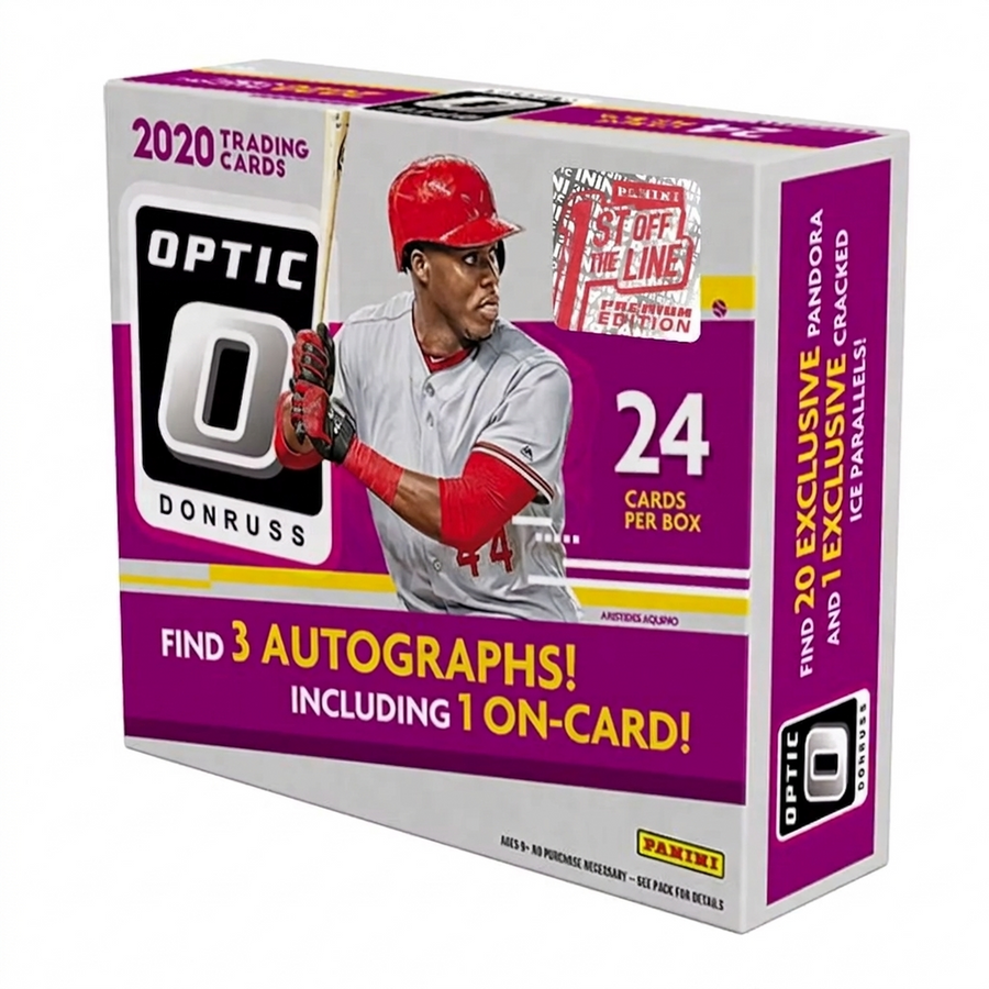 2020 Panini Donruss Optic 1st Off The Line FOTL Baseball Hobby Box (Ships Sealed Only)