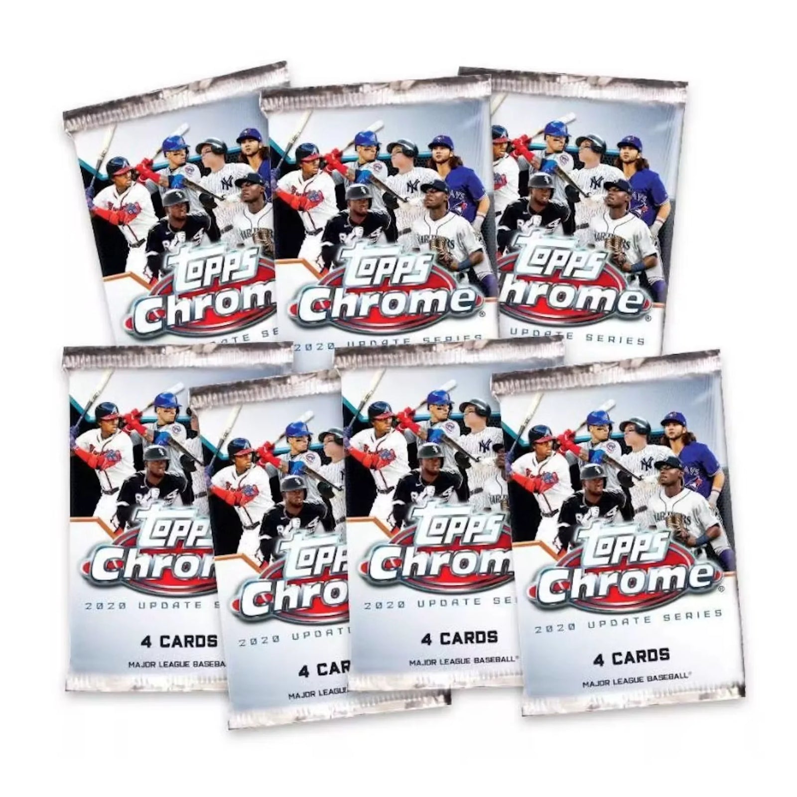 2020 Topps Chrome Update Baseball Mega Box (White) (Ships Sealed Only) - D2