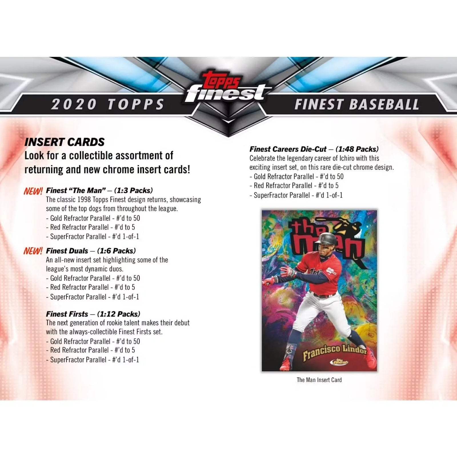 2020 Topps Finest Baseball Hobby Box | Chrome Autographs (Ships Sealed Only)
