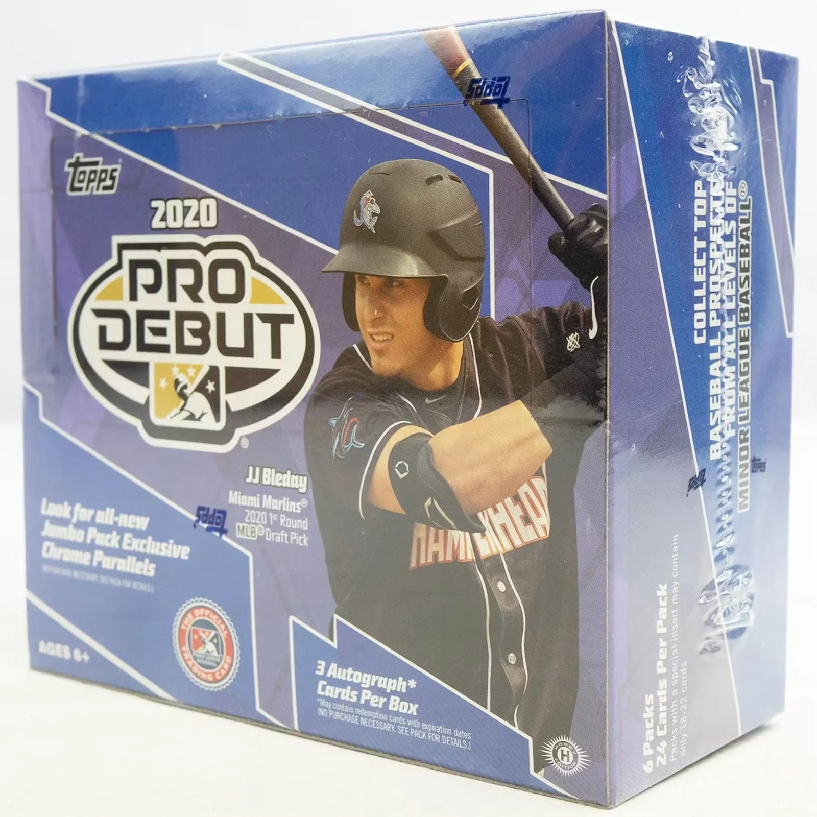 2020 Topps Pro Debut Baseball Hobby Jumbo Box | Chrome Parallels (Ships Sealed Only)