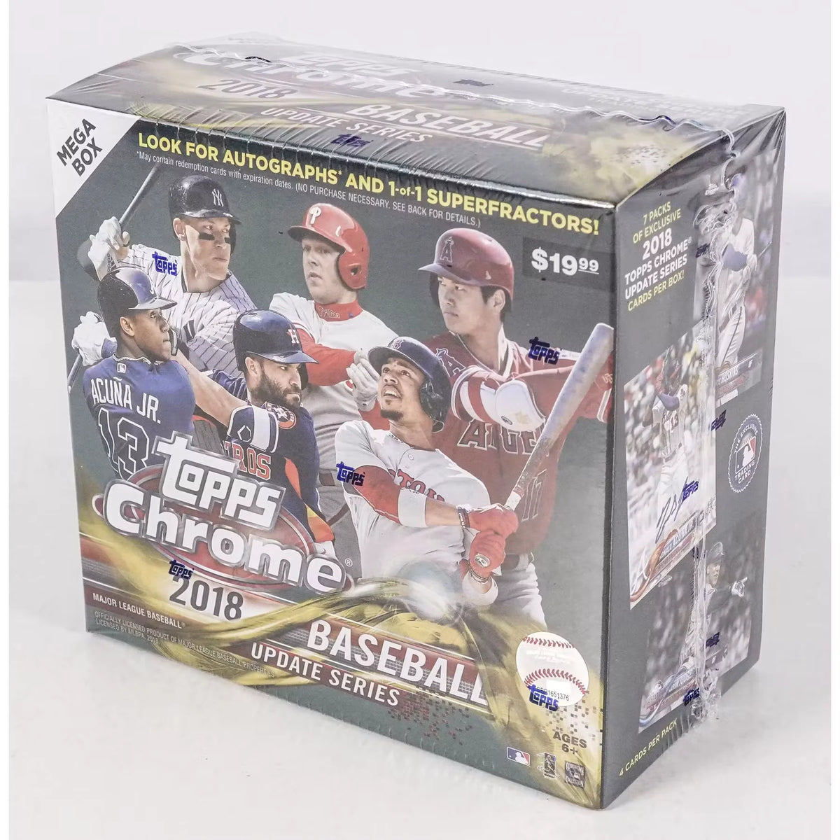 2018 Topps Chrome Update Baseball Mega Box (Ships Sealed Only) | P2065203