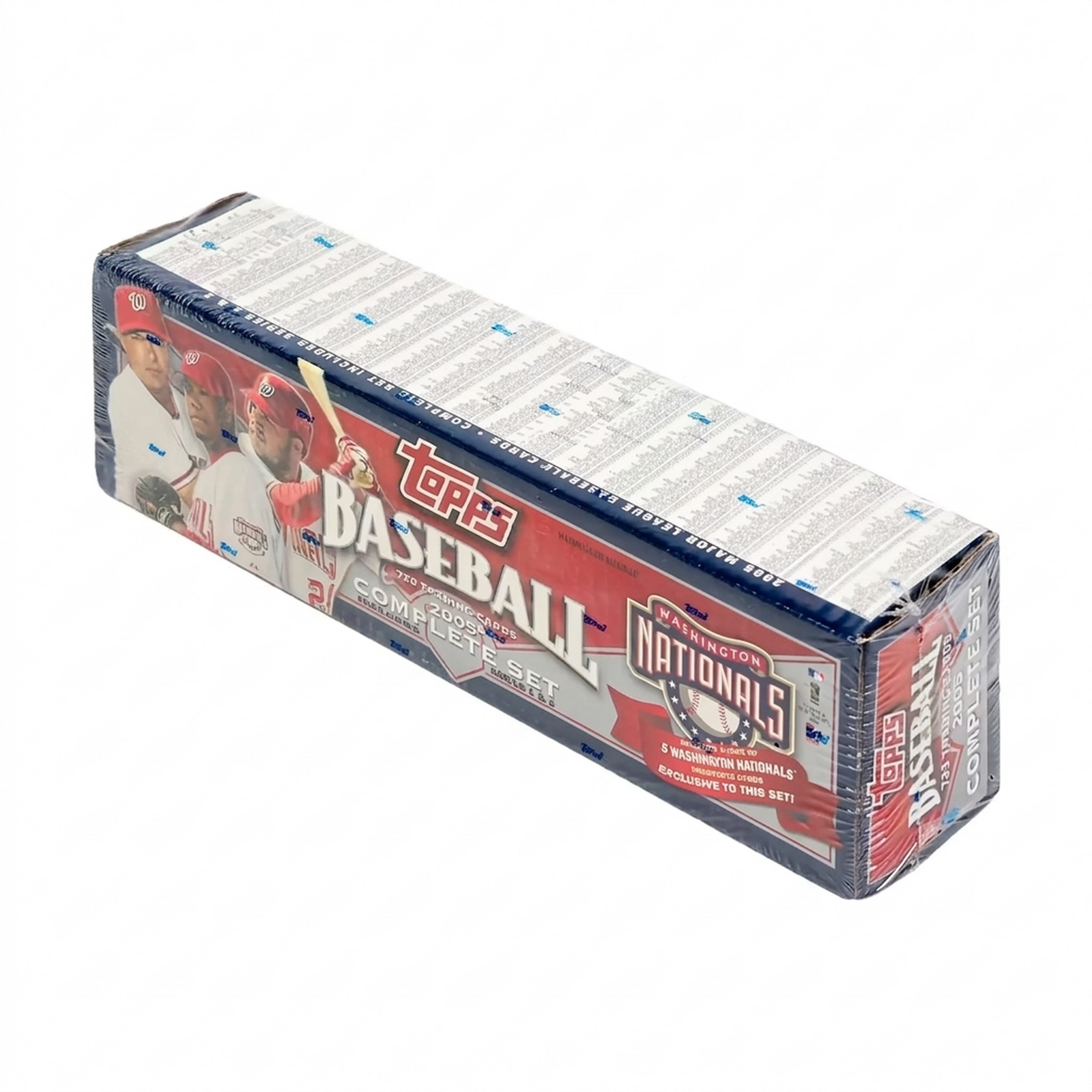 2005 Topps Factory Set Baseball Box | 733 Cards + Nationals Prospects (Ships Sealed Only)