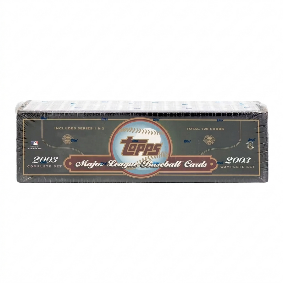 2003 Topps Baseball HTA Factory Set | Complete 720-Card Box (Ships Sealed Only)
