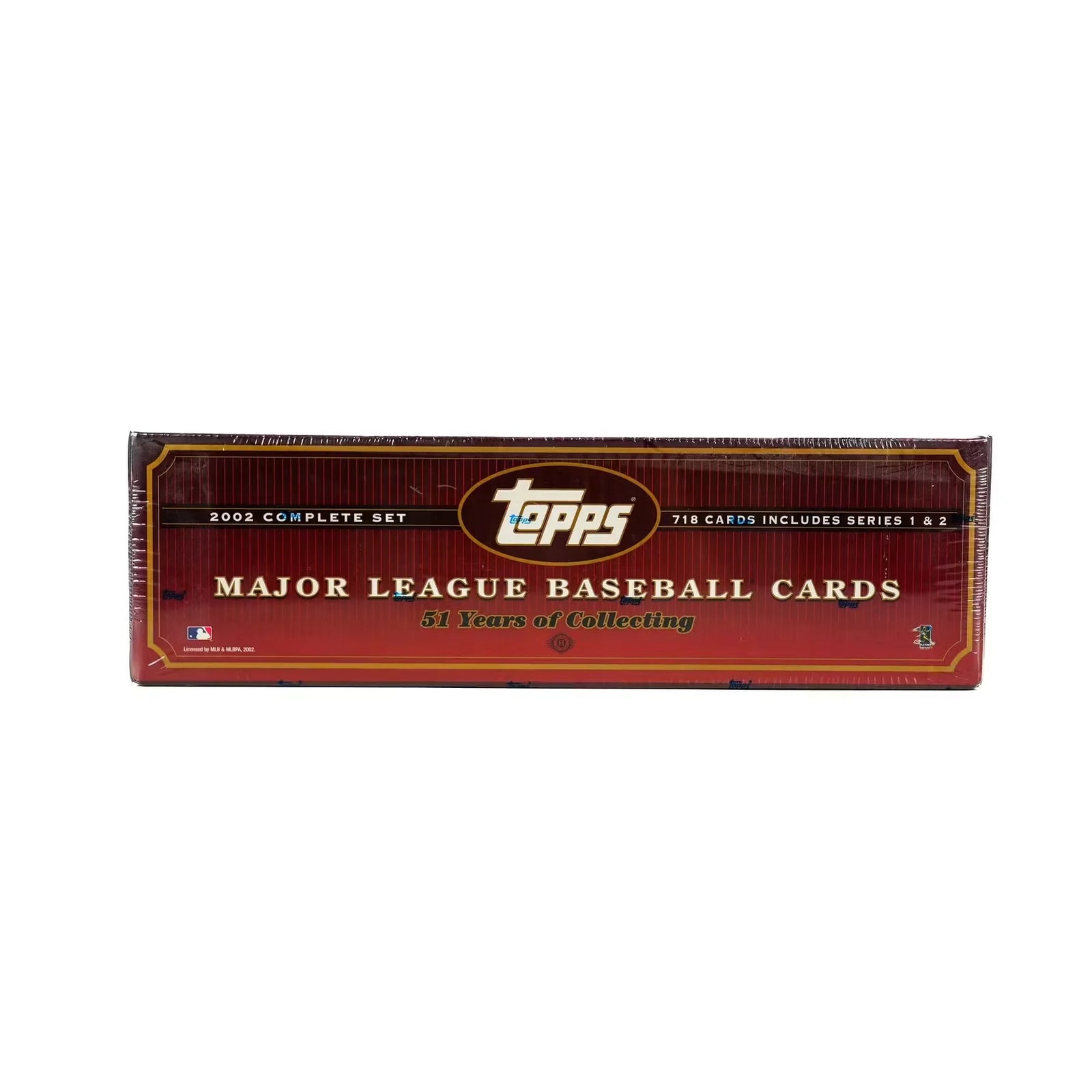 2002 Topps Baseball Hobby Factory Set (Box) (Brown) (Ships Sealed Only)