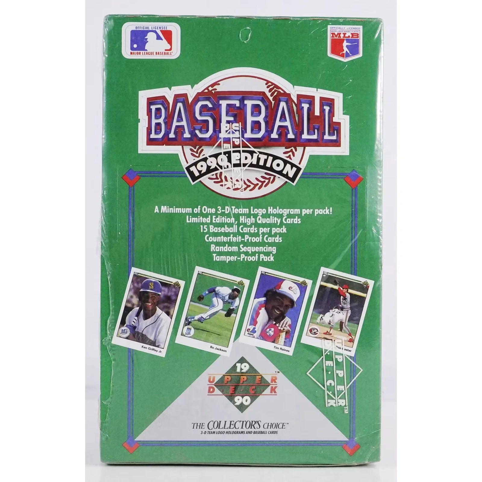 1990 Upper Deck Series 1 Baseball Wax Box | Low Numbers (Ships Sealed Only)