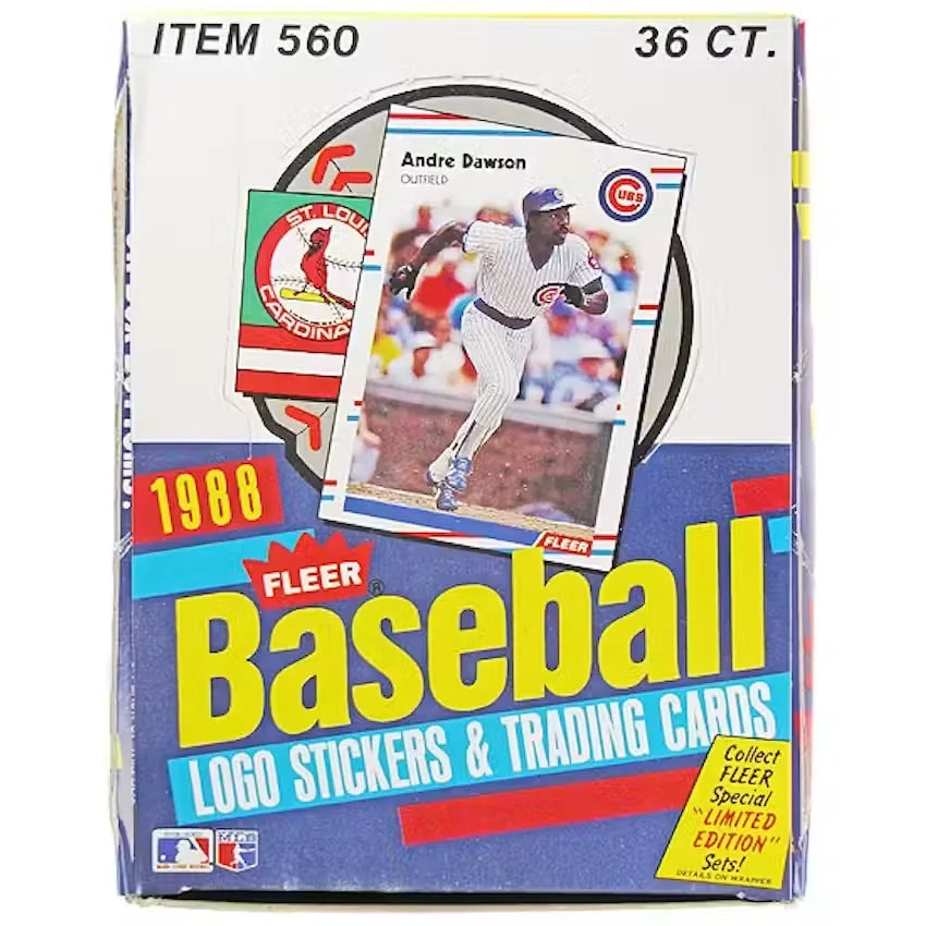 1988 Fleer Baseball Wax Box | Sealed