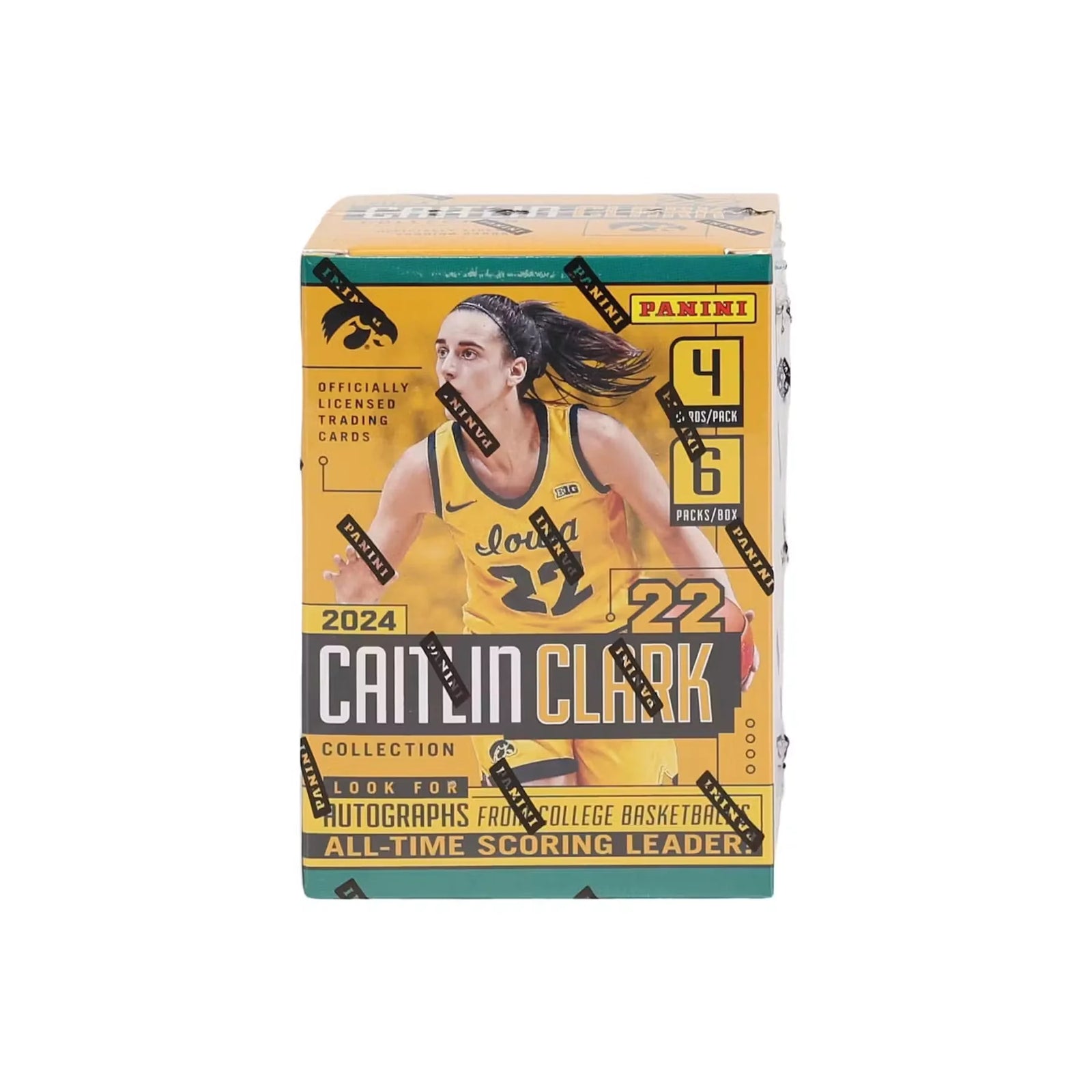 2024 Panini Caitlin Clark Collection Basketball Blaster Box (Metalized Parallels!) (Ships Sealed Only) - D