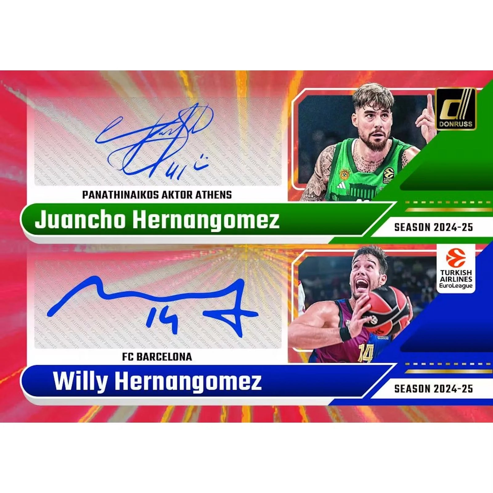 2024-25 Panini Donruss Turkish Airlines EuroLeague Basketball Hobby Box (Ships Sealed Only)