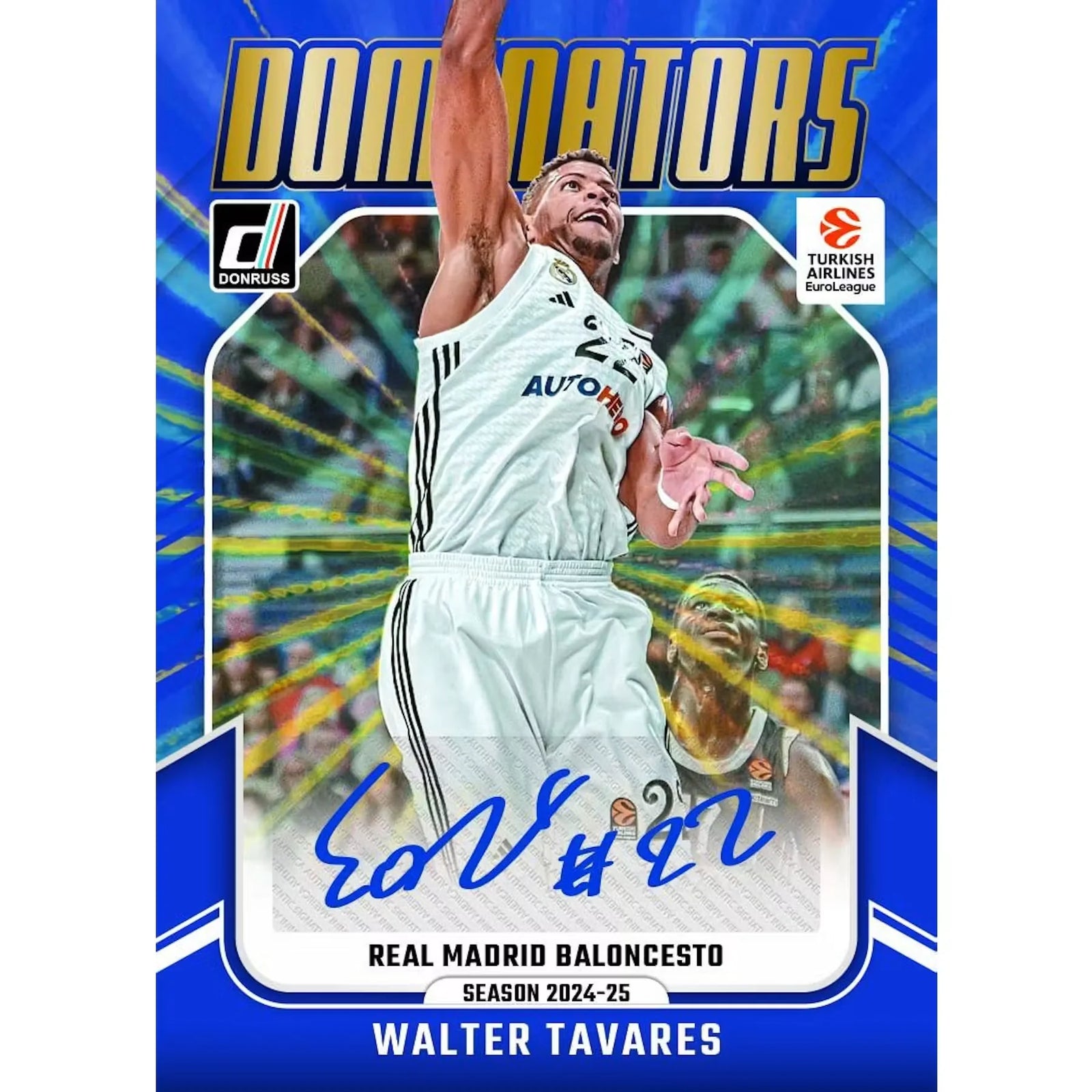 2024-25 Panini Donruss Turkish Airlines EuroLeague Basketball Hobby Box (Ships Sealed Only)