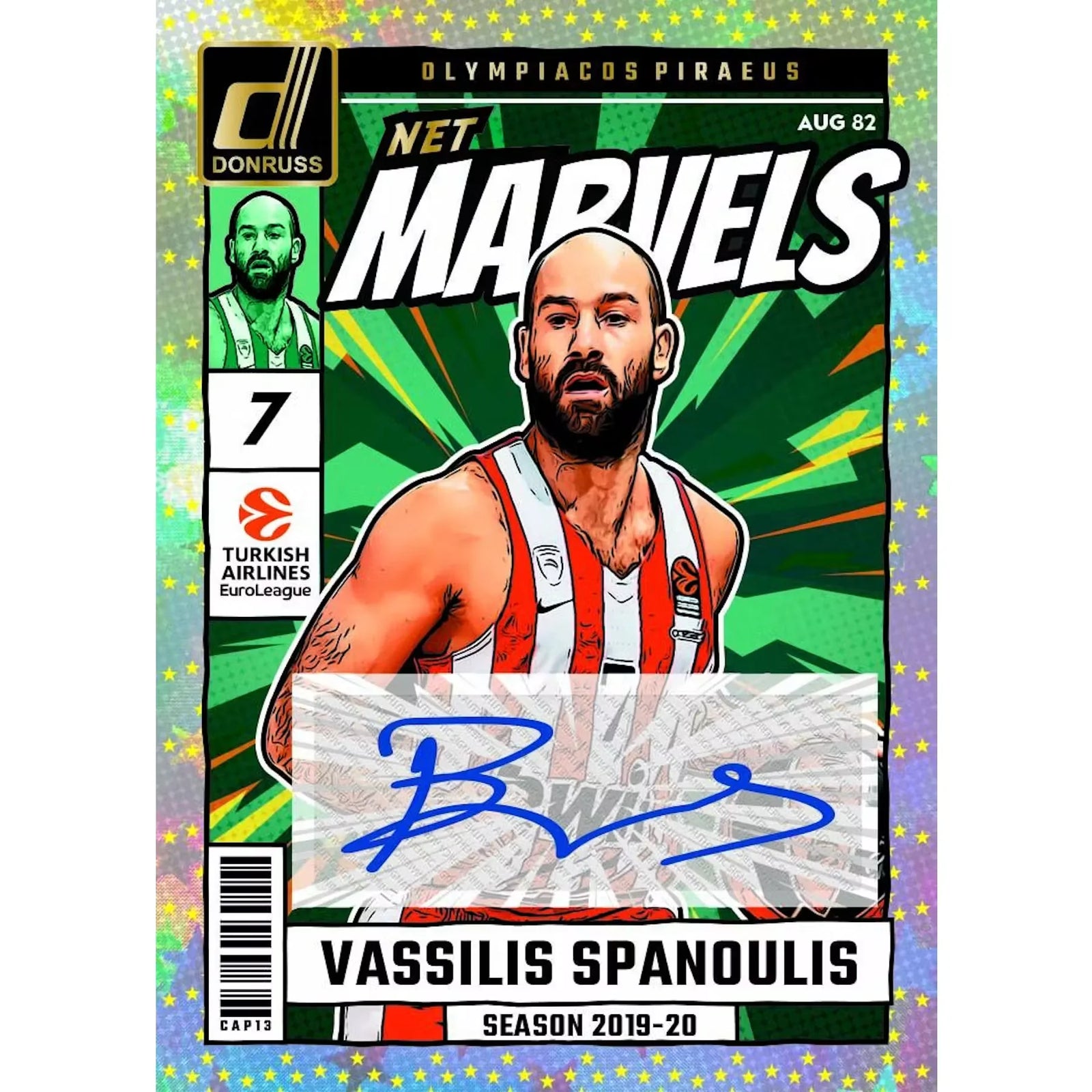 2024-25 Panini Donruss Turkish Airlines EuroLeague Basketball Hobby Box (Ships Sealed Only)