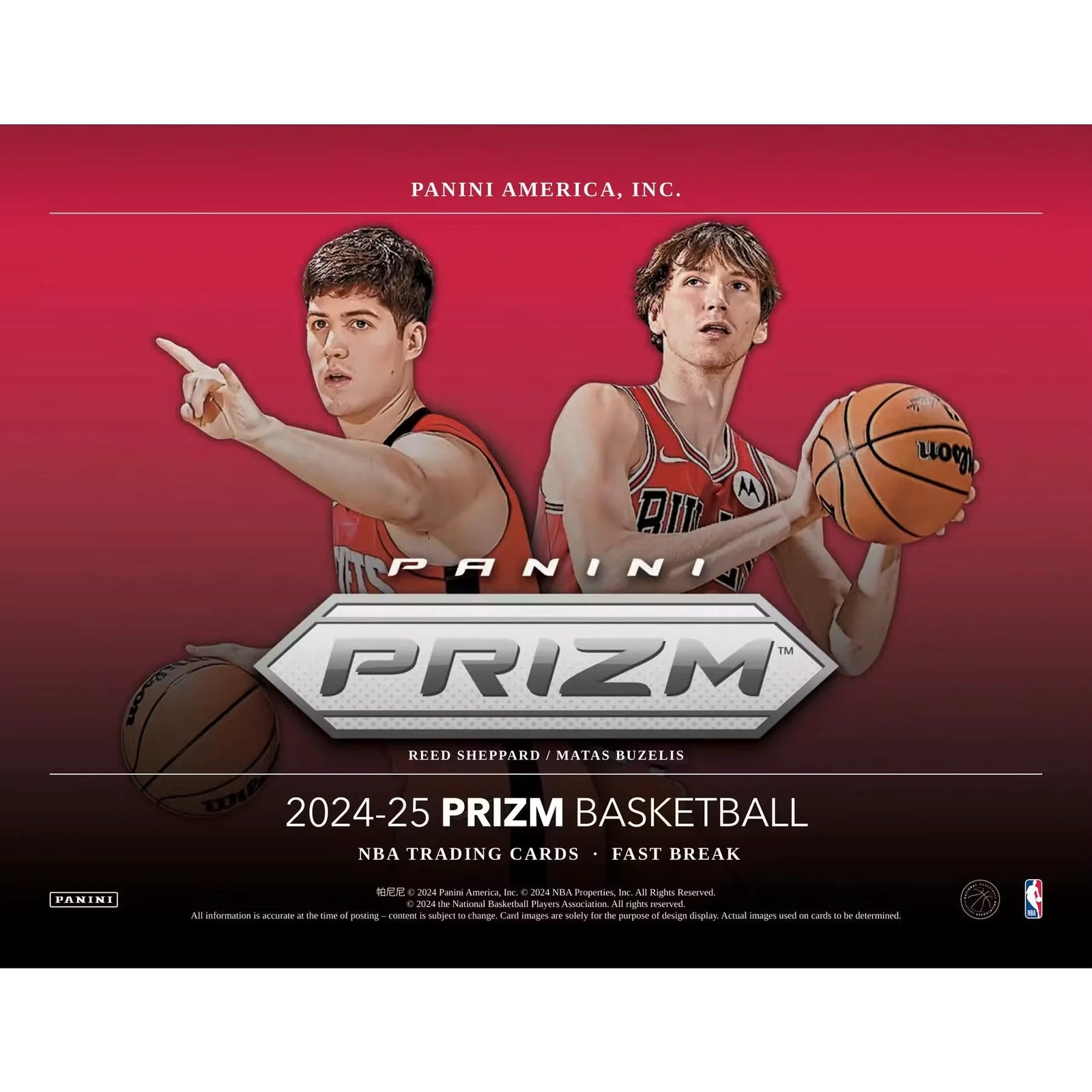 2024-25 Panini Prizm Basketball Fast Break Box (Ships Sealed Only)