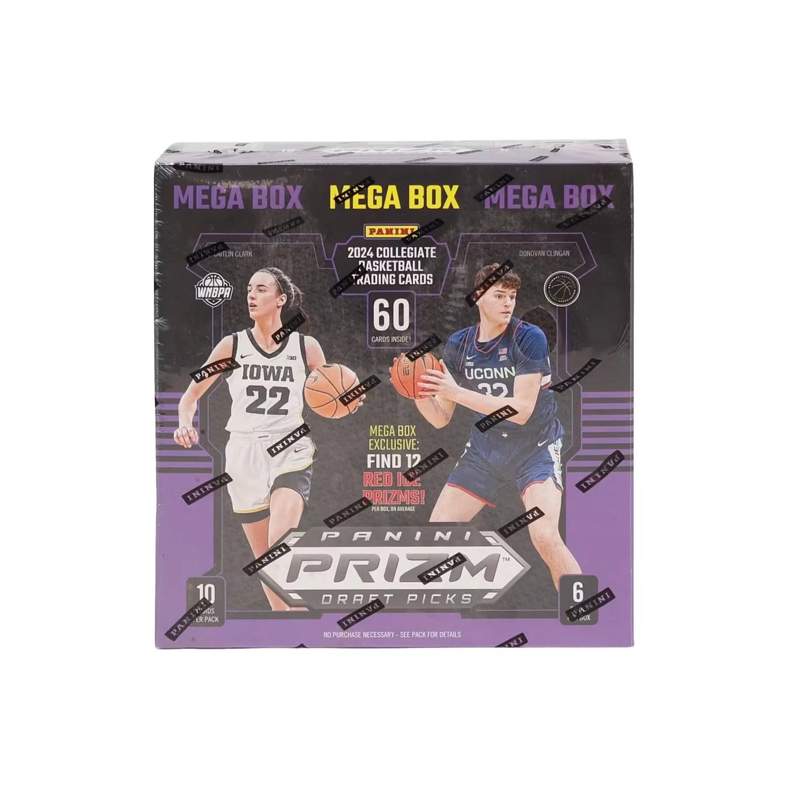 2024-25 Panini Prizm Draft Basketball Mega Box | Red Ice Prizms (Ships Sealed Only)