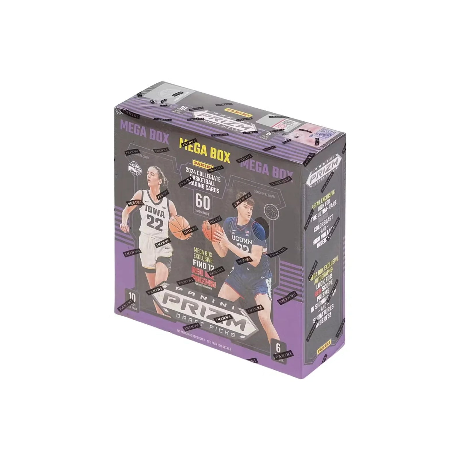 2024-25 Panini Prizm Draft Basketball Mega Box | Red Ice Prizms (Ships Sealed Only)
