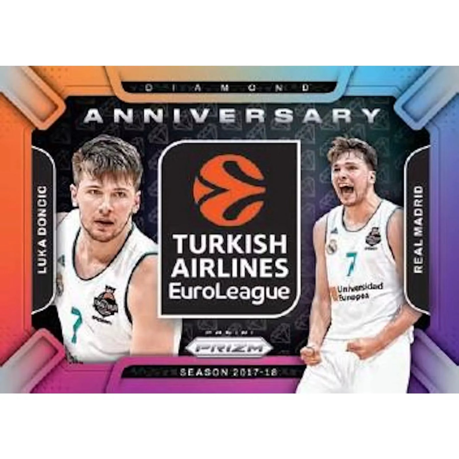 2024-25 Panini Prizm Turkish Airlines EuroLeague Basketball Hobby Box (Ships Sealed Only)