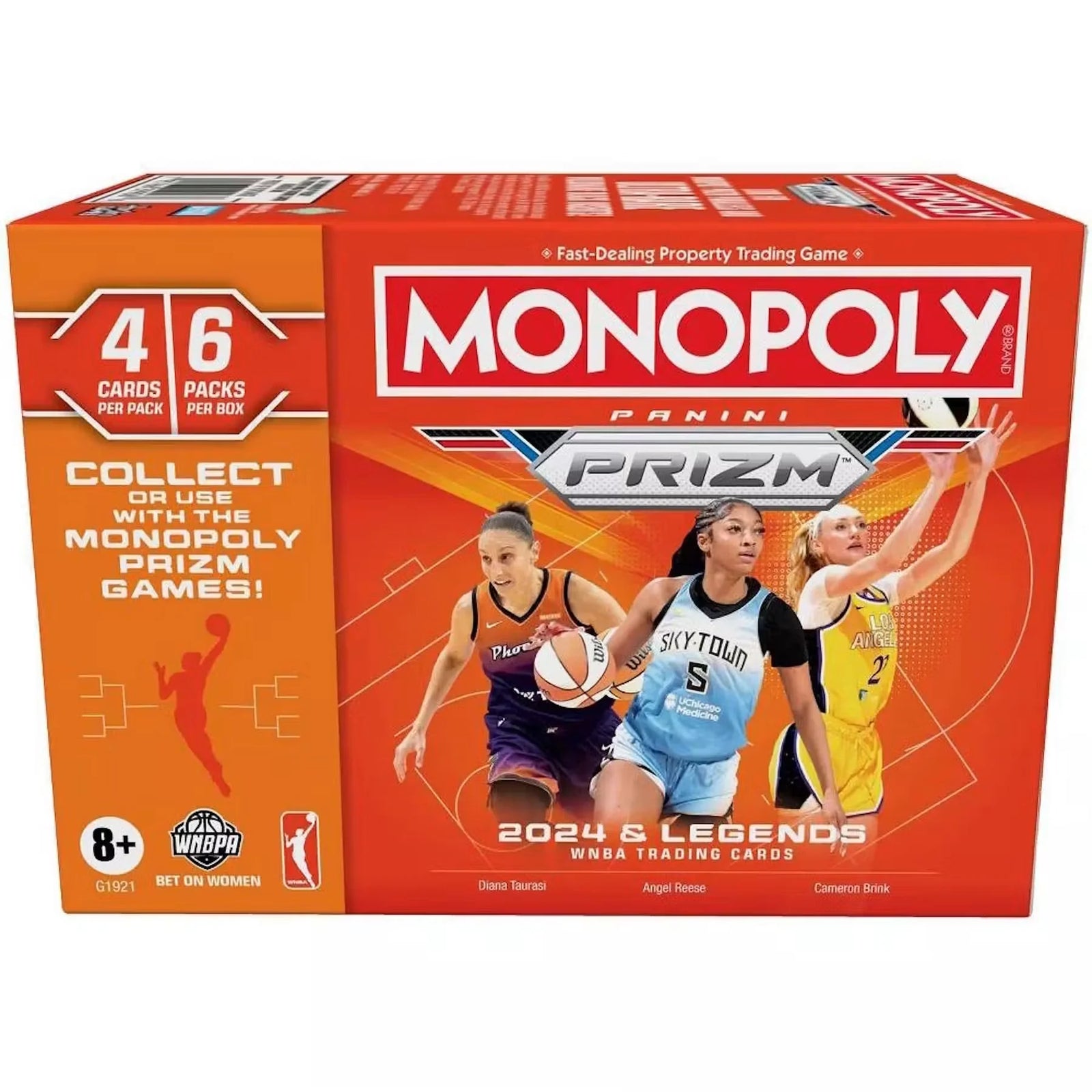 2024 Panini Prizm Monopoly WNBA Basketball Blaster Box | Millionaire White (Ships Sealed Only)
