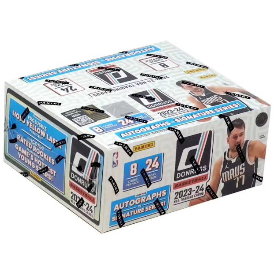 2023-24 Panini Donruss Basketball 24-Pack Retail Box (Ships Sealed Only)
