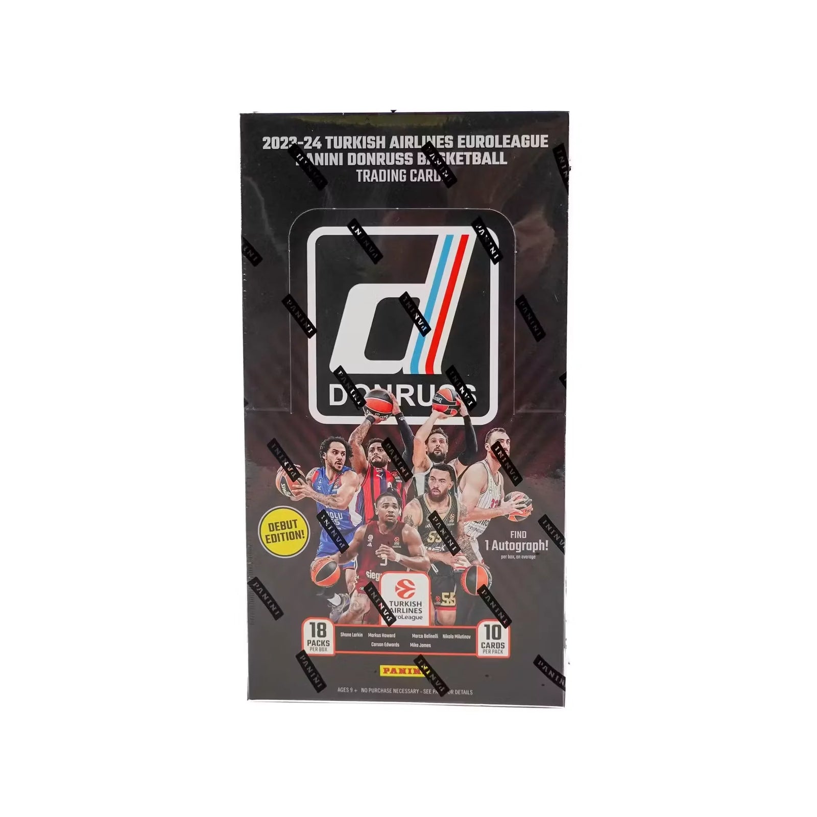 2023-24 Panini Donruss Turkish Airlines EuroLeague Basketball Hobby Box (Ships Sealed Only) - D