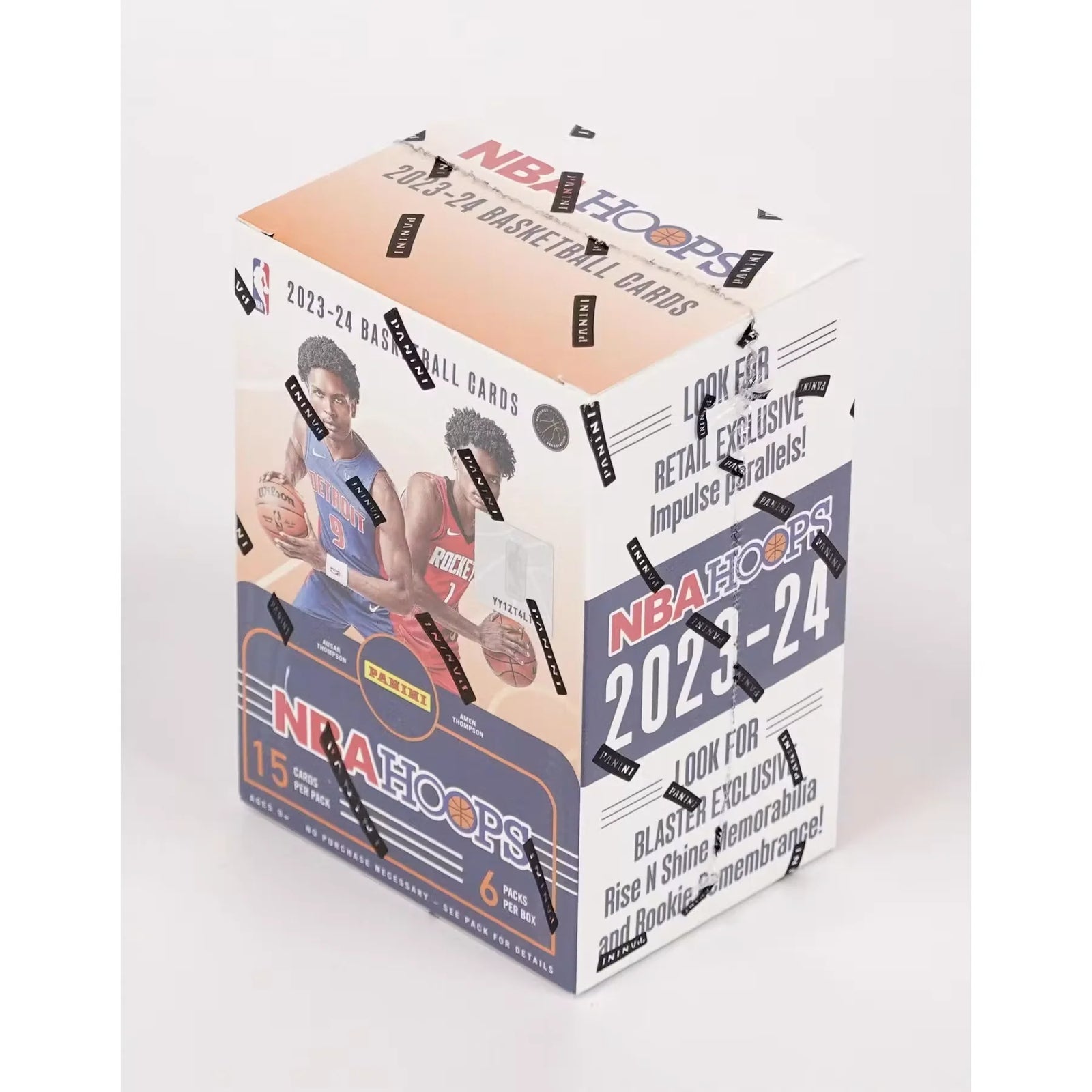 2023-24 Panini NBA Hoops Basketball Blaster Box | 6 Packs (Ships Sealed Only)