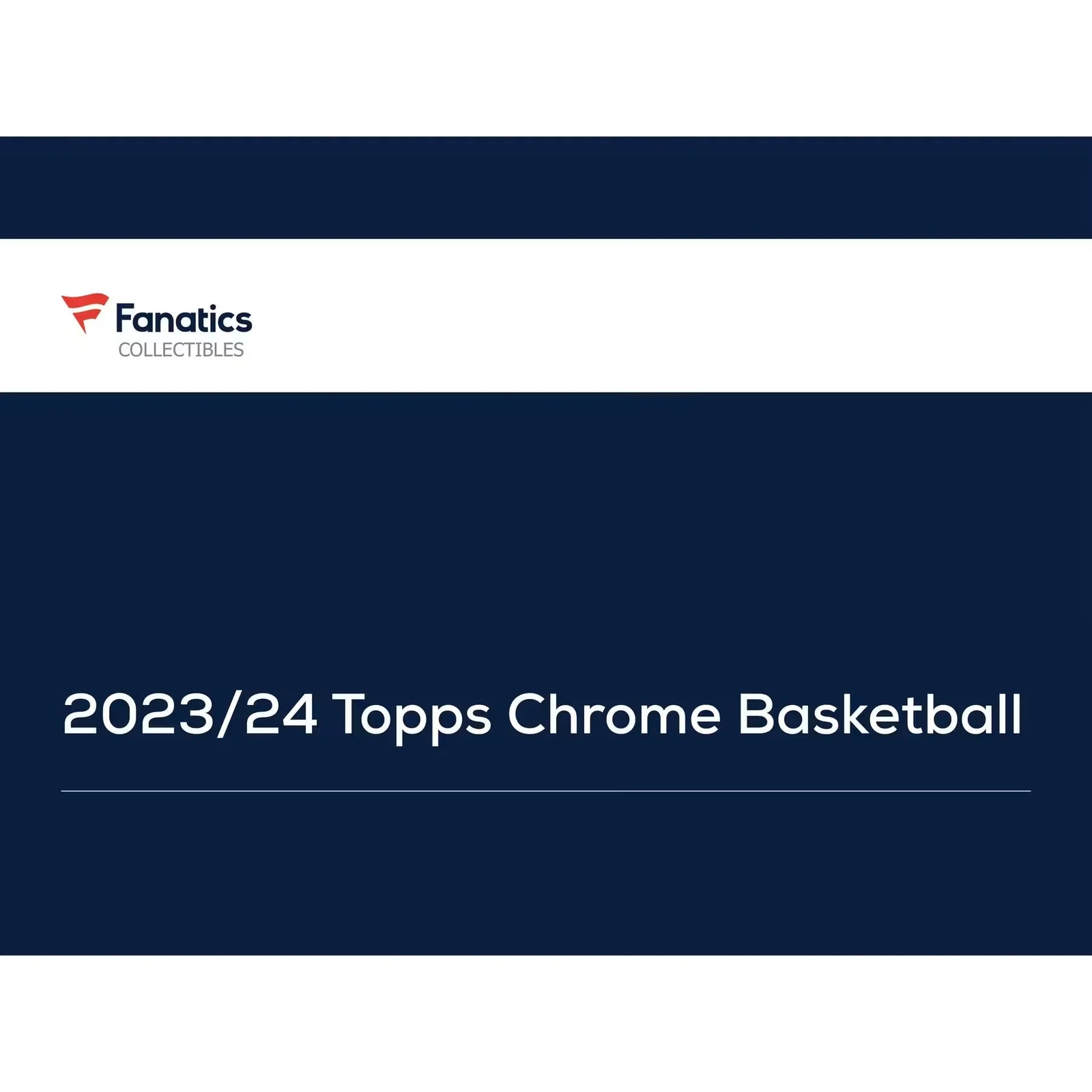 2023-24 Topps Chrome Basketball Blaster Box (Ships Sealed Only) - D