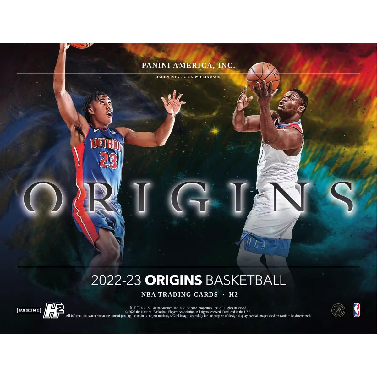 2022-23 Panini Origins Basketball H2 Box (Ships Sealed Only) - D2 | P2065339