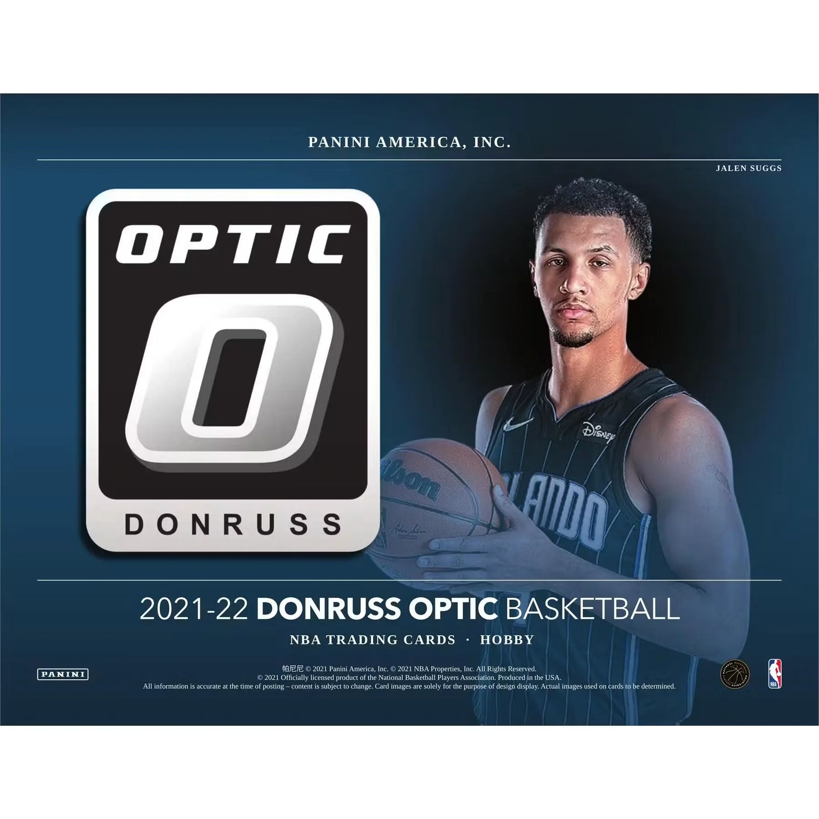 2021-22 Panini Donruss Optic Basketball Hobby Box (Ships Sealed Only) - D