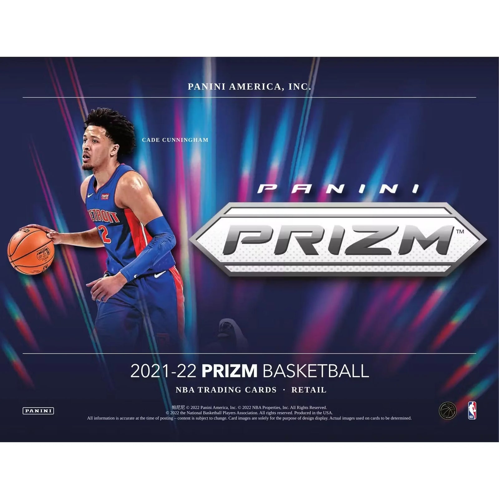2021-22 Panini Prizm Basketball 24-Pack Retail Box (Ships Sealed Only) - D