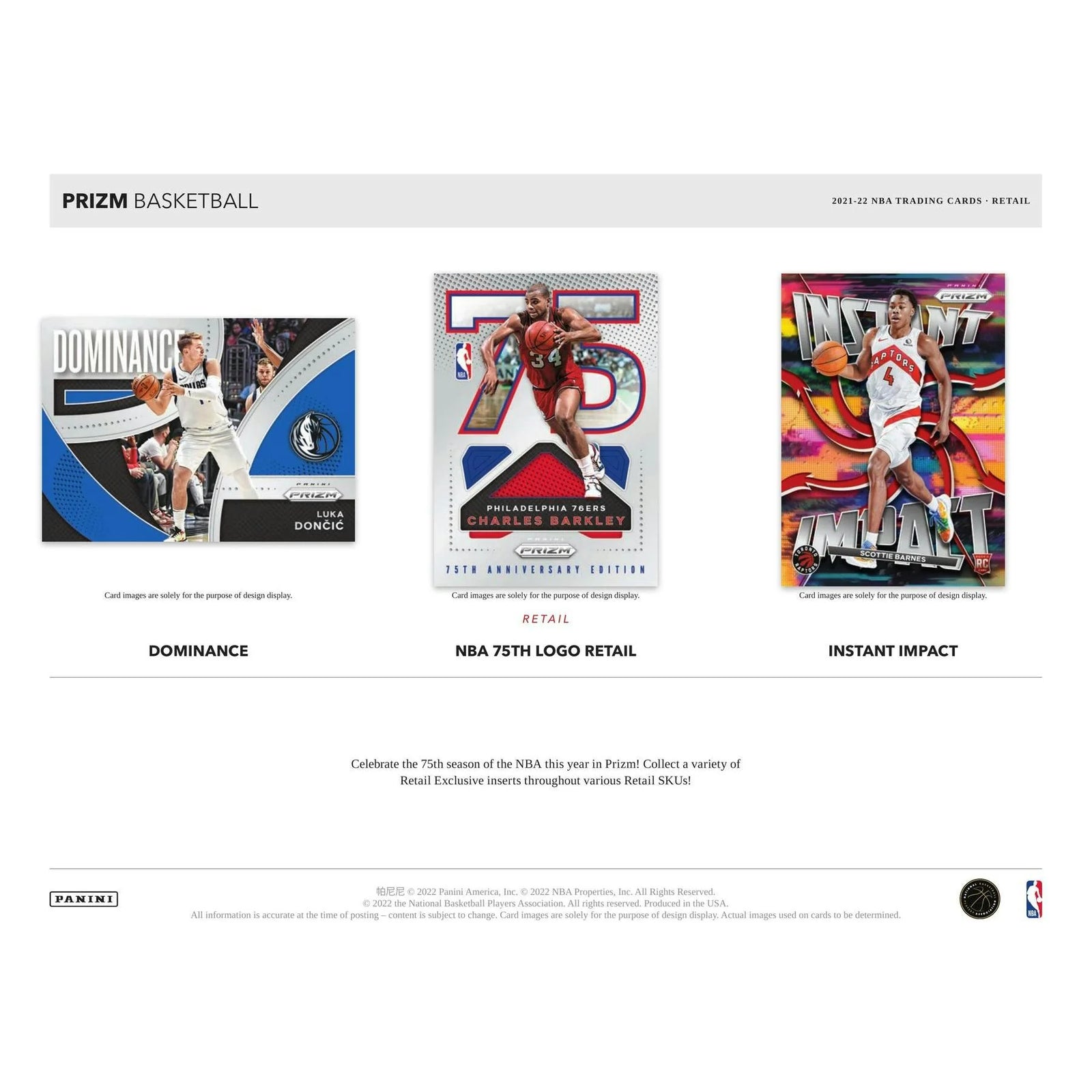 2021-22 Panini Prizm Basketball 24-Pack Retail Box (Ships Sealed Only) - D