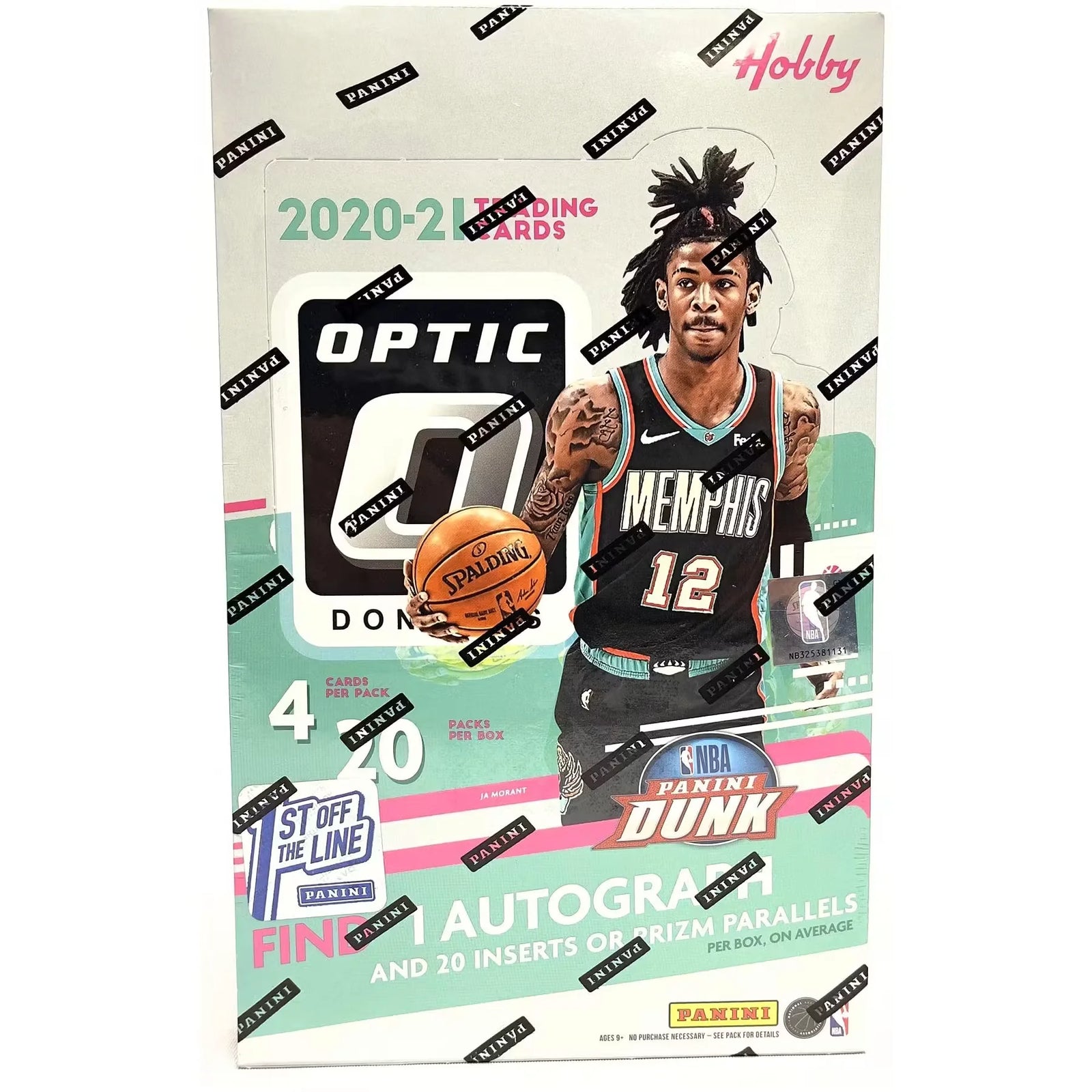 2020-21 Panini Donruss Optic Basketball FOTL Hobby Box | First Off The Line (Ships Sealed Only)