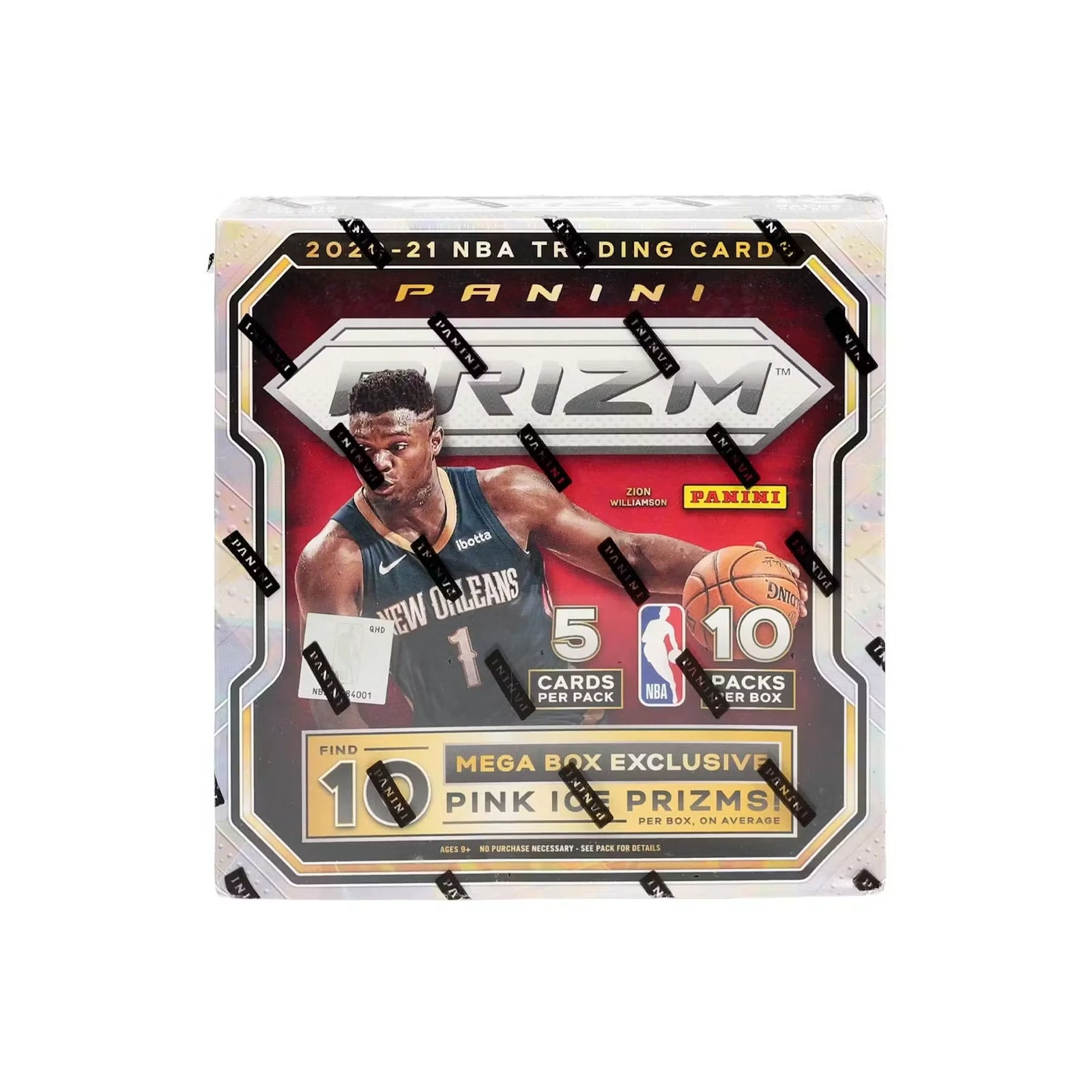 2020-21 Panini Prizm Basketball 50-Card Mega Box | Pink Ice Prizms (Ships Sealed Only)