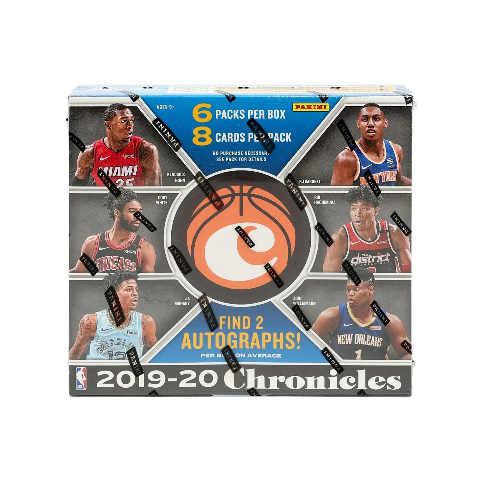 2019-20 Panini Chronicles Basketball Hobby Box (Ships Sealed Only) - D