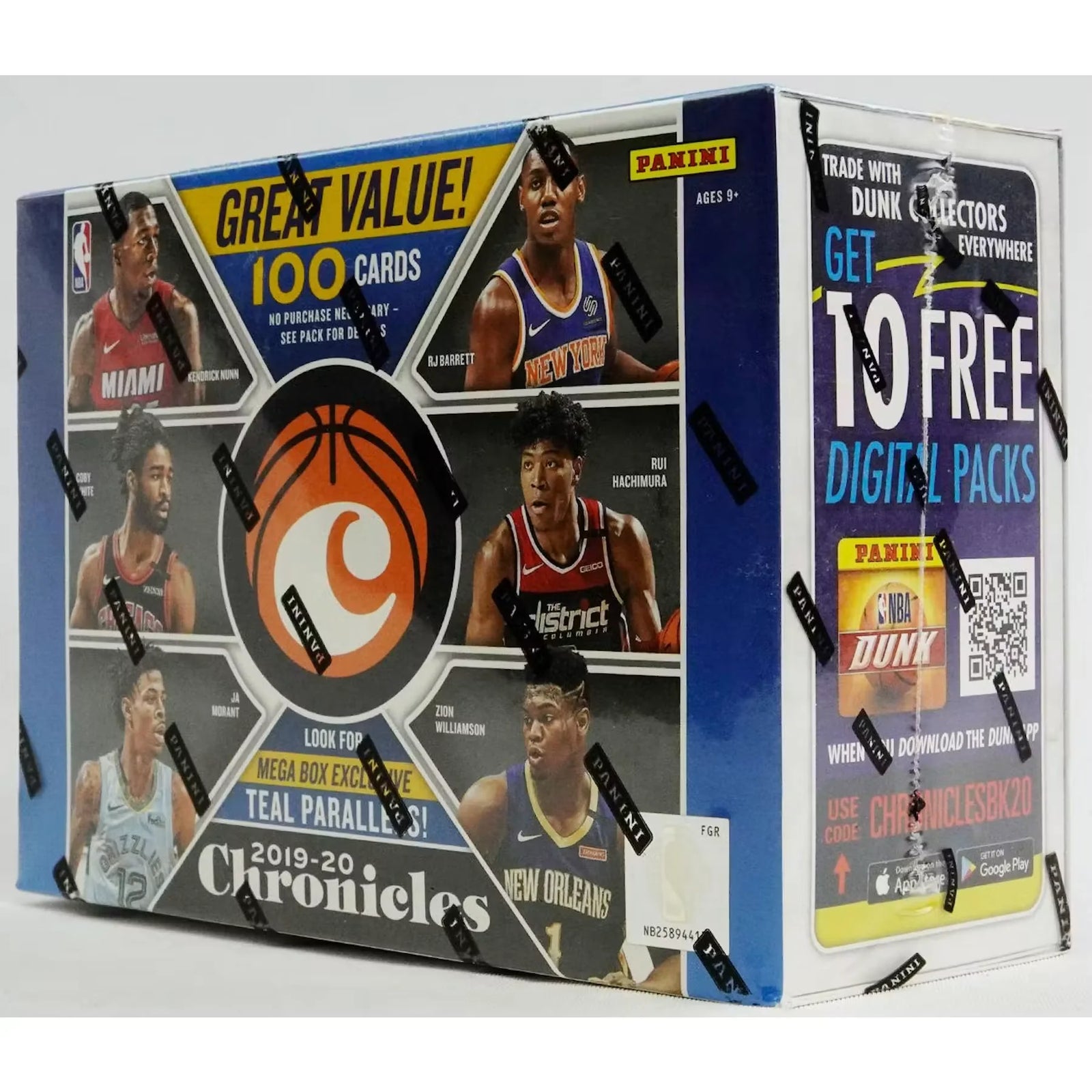 2019-20 Panini Chronicles Basketball Mega Box (Ships Sealed Only) - D