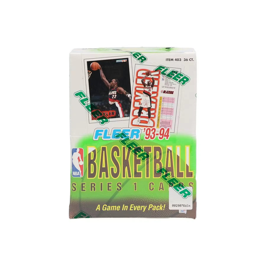 1993-94 Fleer Series 1 Basketball Hobby Box