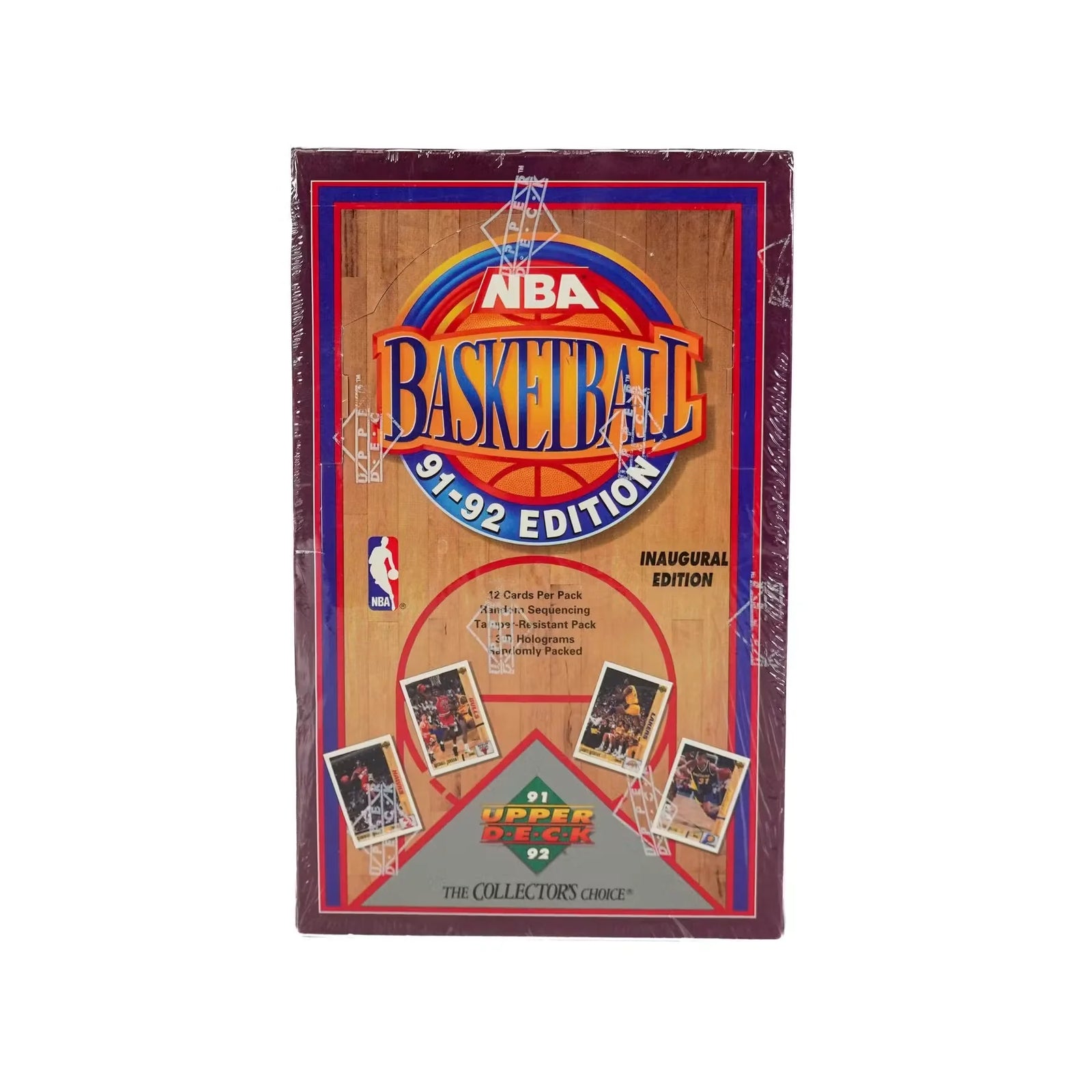 1991-92 Upper Deck Low Series Basketball Hobby Box (Ships Sealed Only) - D2