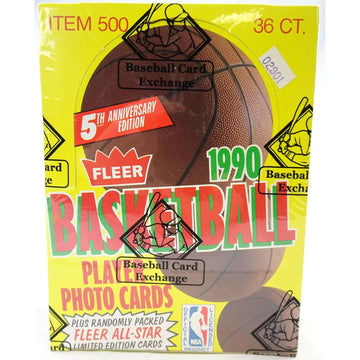 1990-91 Fleer Basketball Wax Box | BBCE