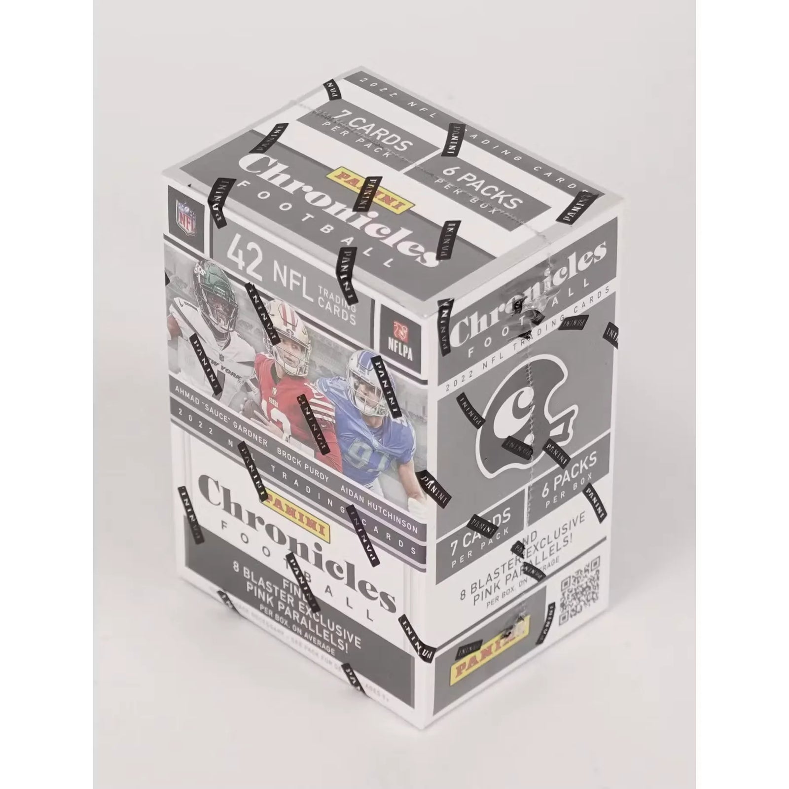 2022 Panini Chronicles Football Blaster Box (Pink Parallels!) (Ships Sealed Only) - D