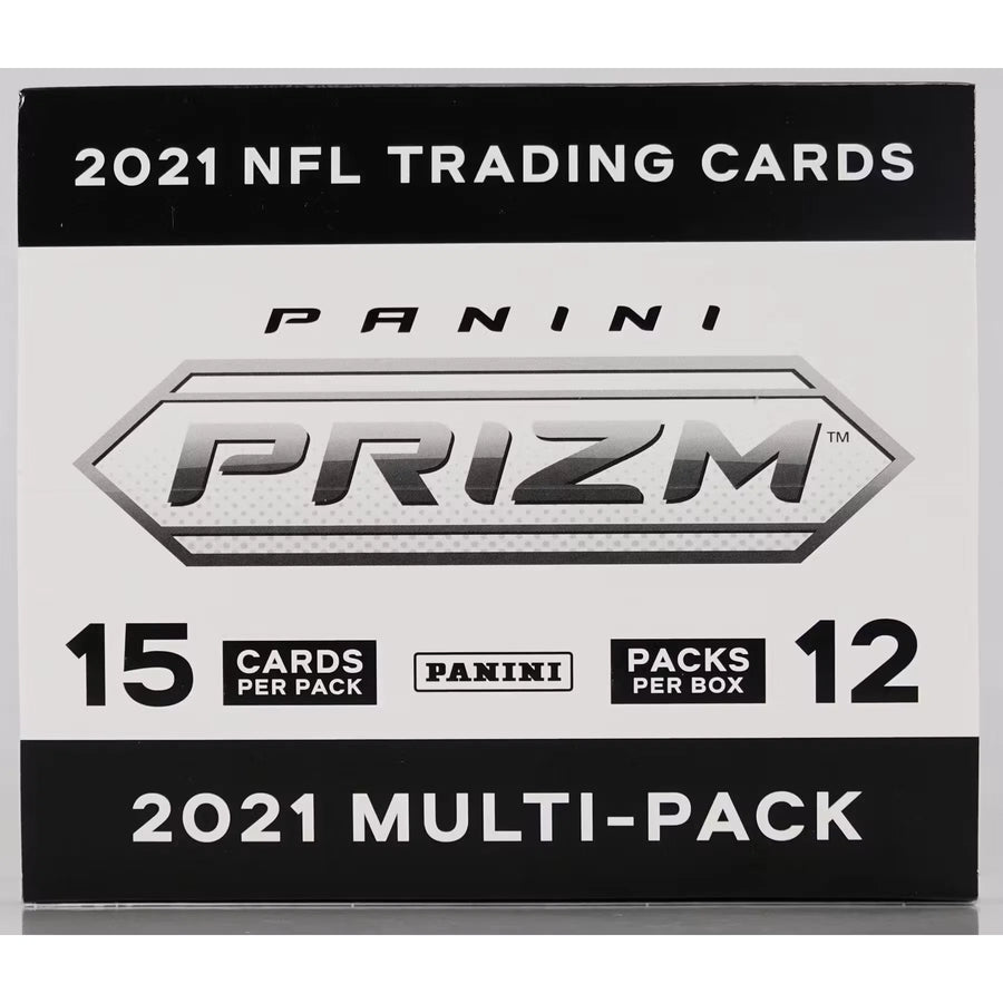 2021 Panini Prizm Football Cello Multi Fat Pack 12-Pack Box (Ships Sealed Only)