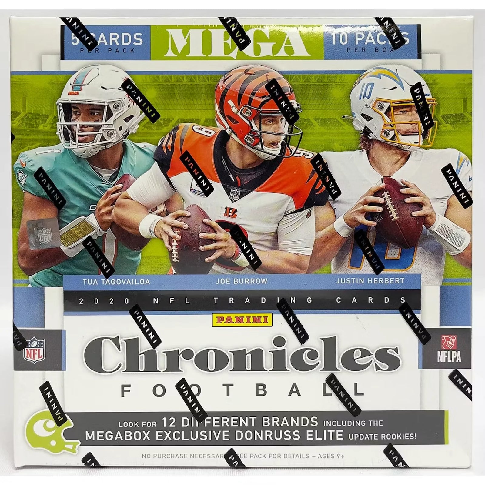 2020 Panini Chronicles Football Mega Box | Donruss Elite (Ships Sealed Only)