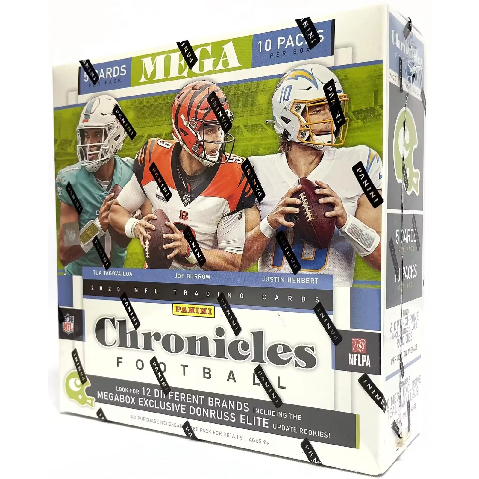 2020 Panini Chronicles Football Mega Box | Donruss Elite (Ships Sealed Only)