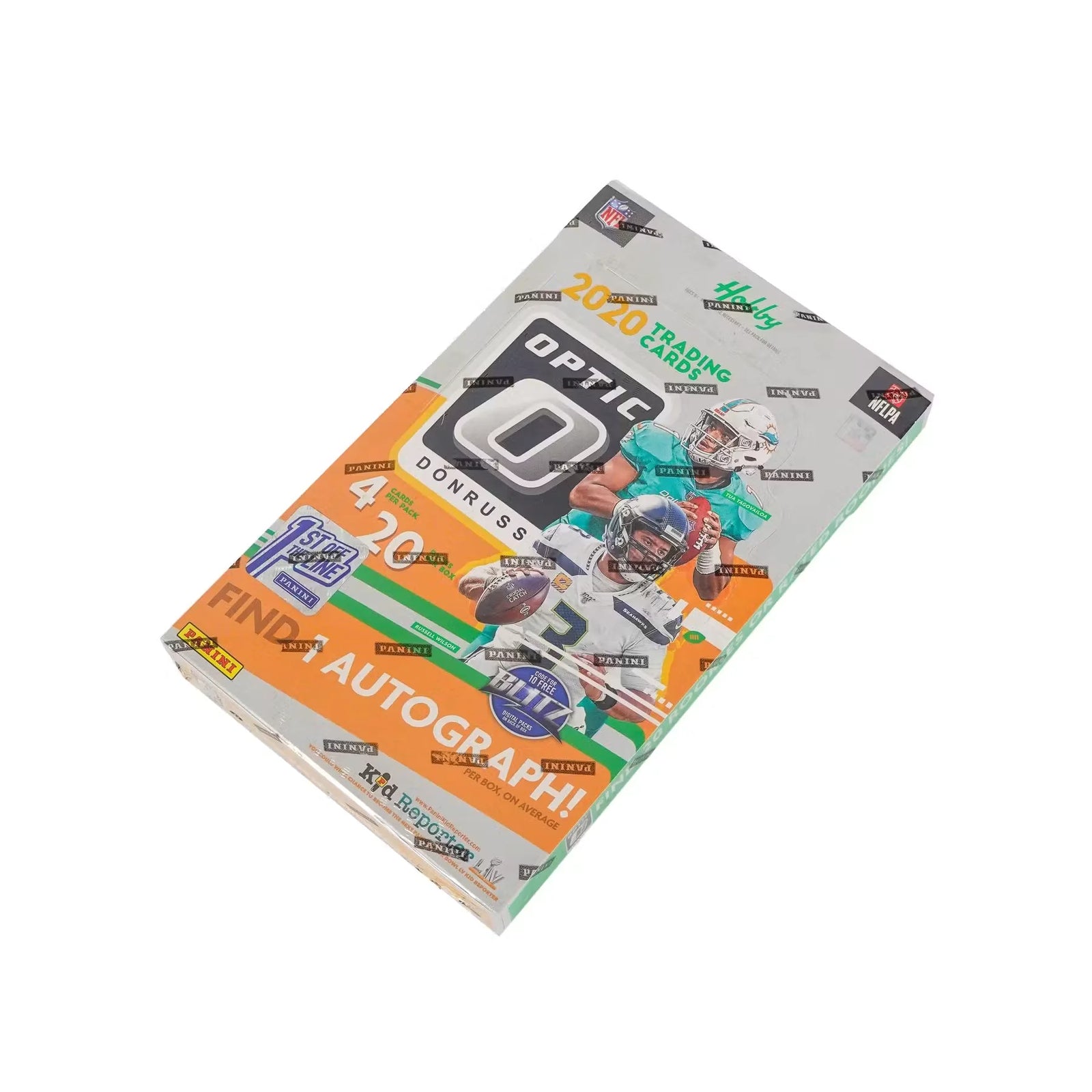 2020 Panini Donruss Optic Football 1st Off The Line FOTL Hobby Box (Ships Sealed Only) - D