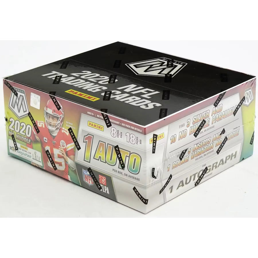 2020 Panini Mosaic No Huddle Football Hobby Box (Ships Sealed Only) - D